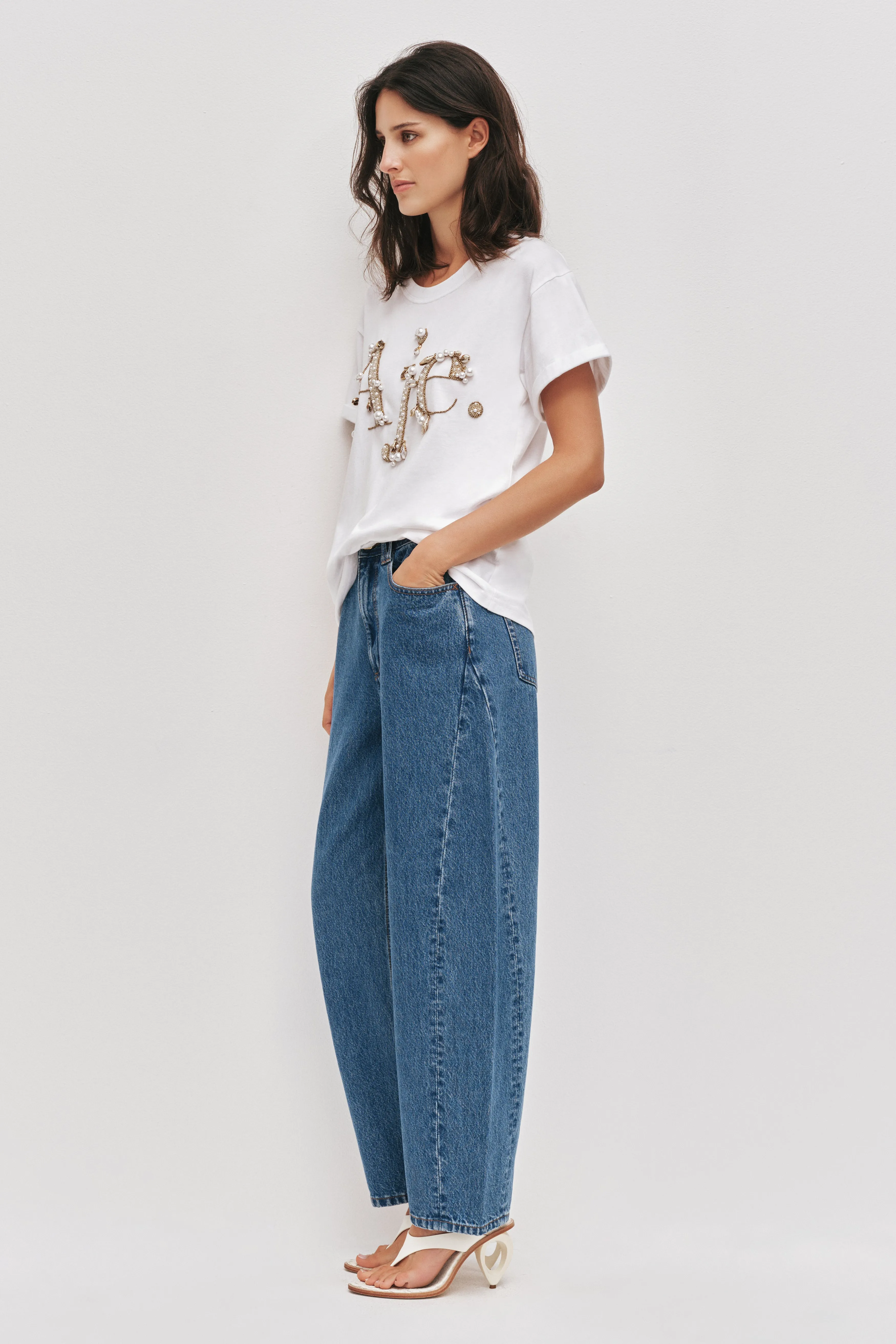 Atley Shell Logo Tee sold by Aje product image thumbnail 5