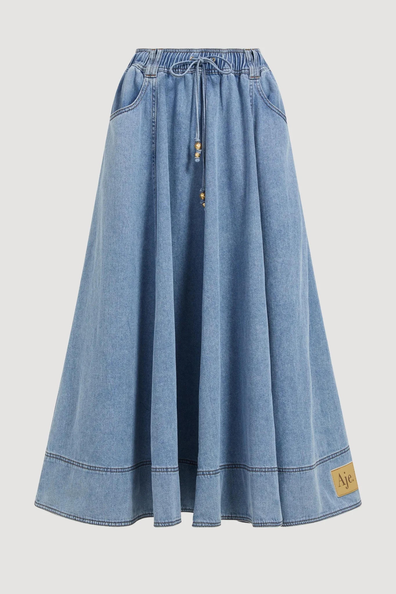 Cannes Denim Midi Skirt sold by Aje product image thumbnail 2