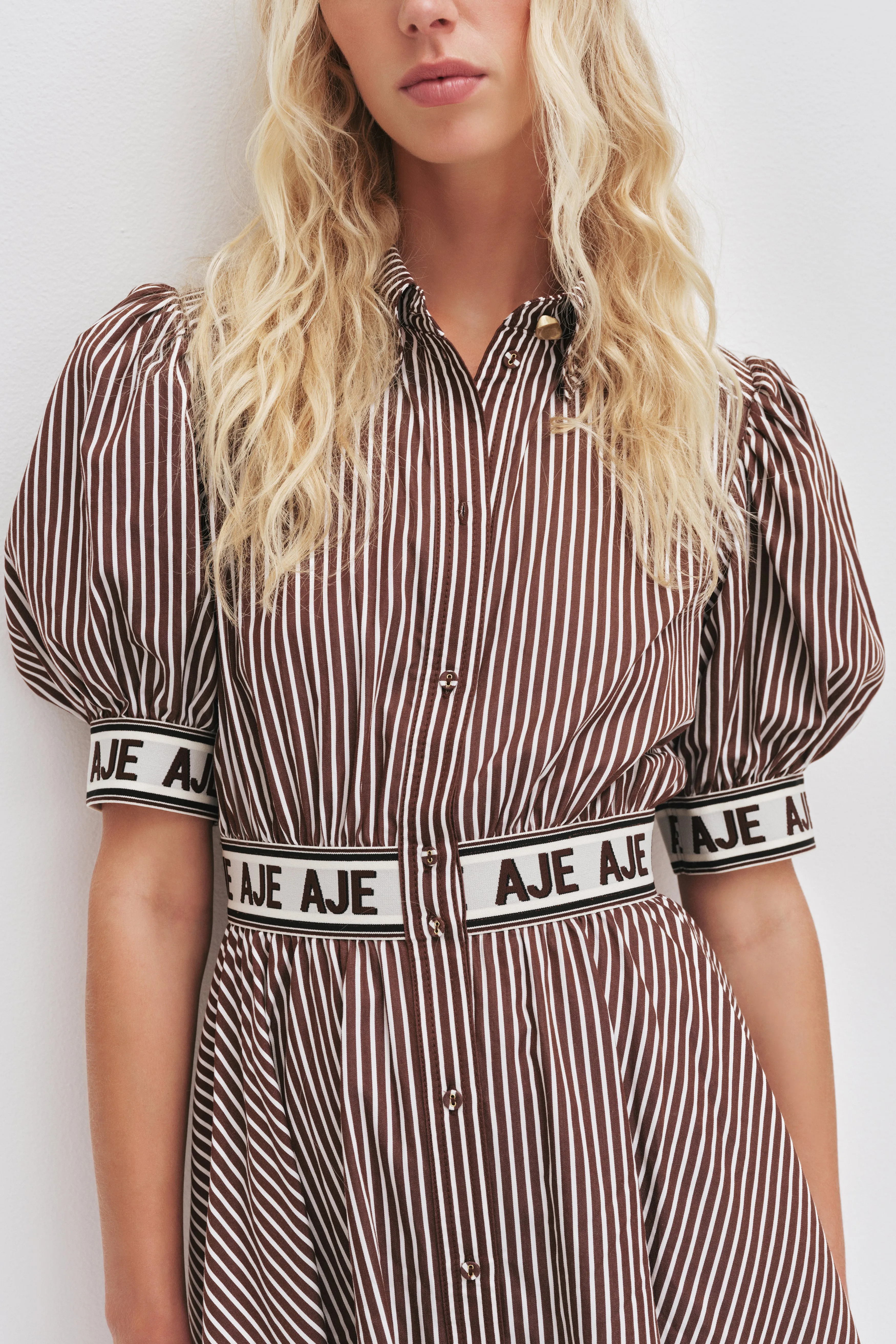 Harling Logo Mini Dress sold by Aje product image thumbnail 4