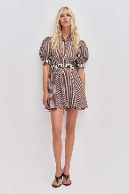 Harling Logo Mini Dress sold by Aje