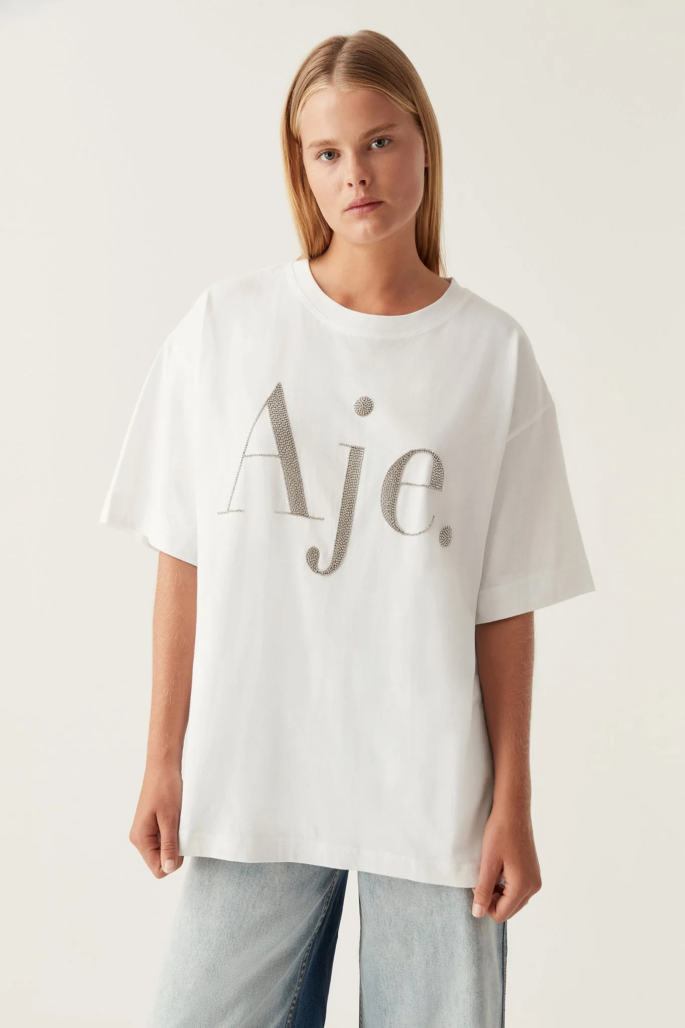 Lucid Oversized Crystal Tee sold by Aje product image thumbnail 4