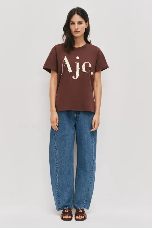 Pippa Pearl Logo Tee sold by Aje