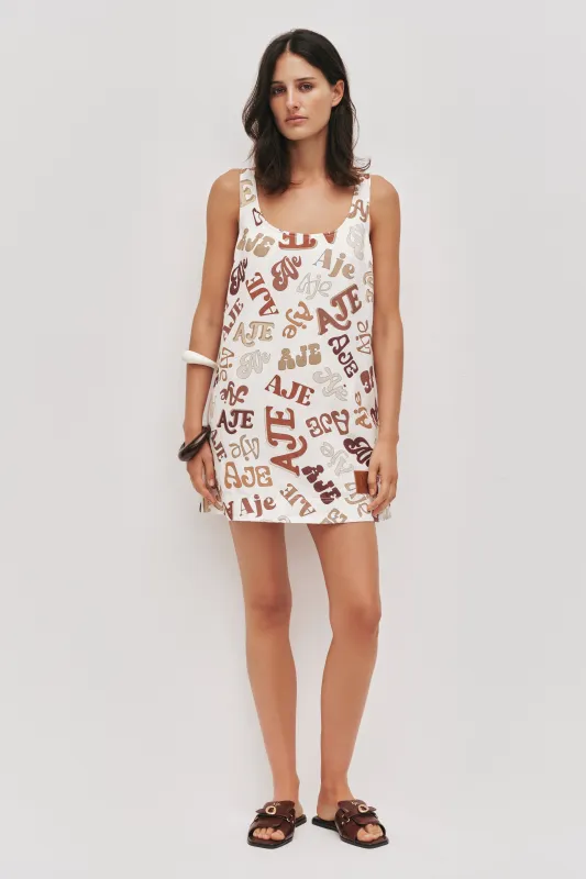 Retro Slip Mini Dress sold by Aje