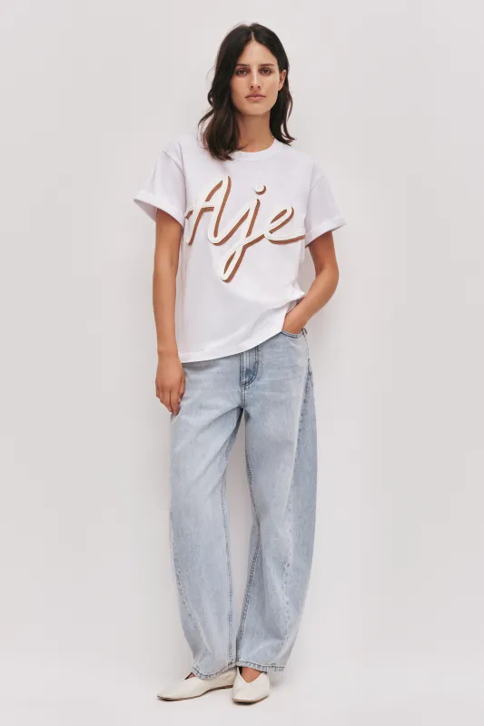 Laine Logo Tee sold by Aje