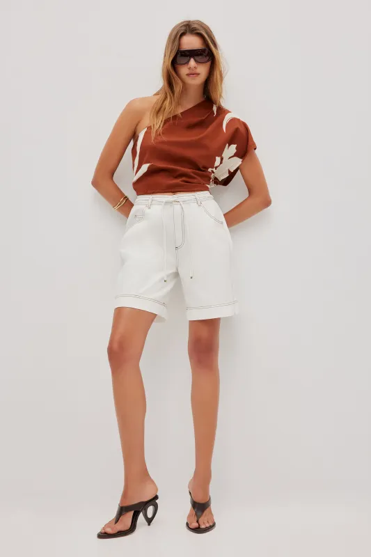 Elara One Shoulder Top sold by Aje