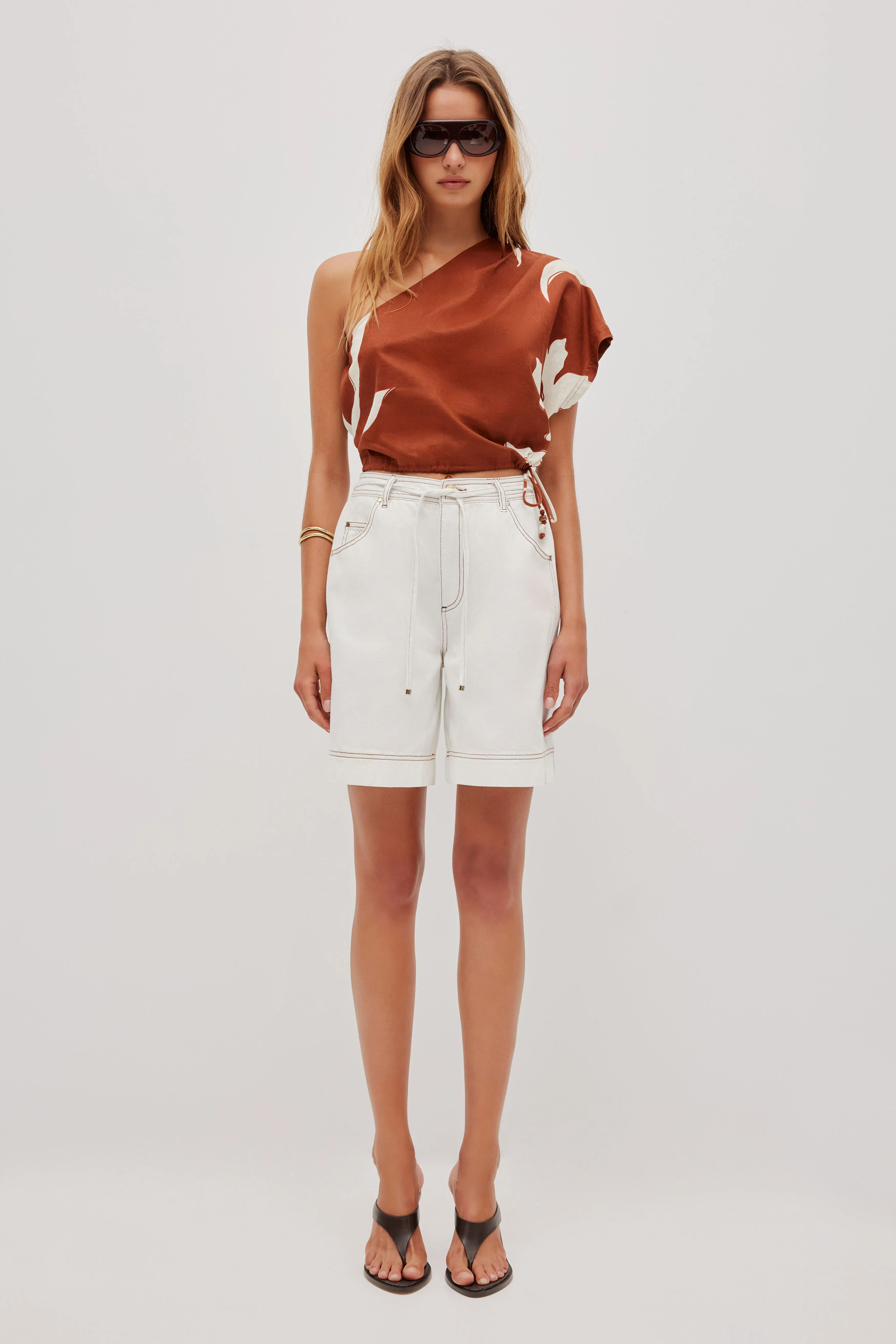 Zella Denim Short sold by Aje