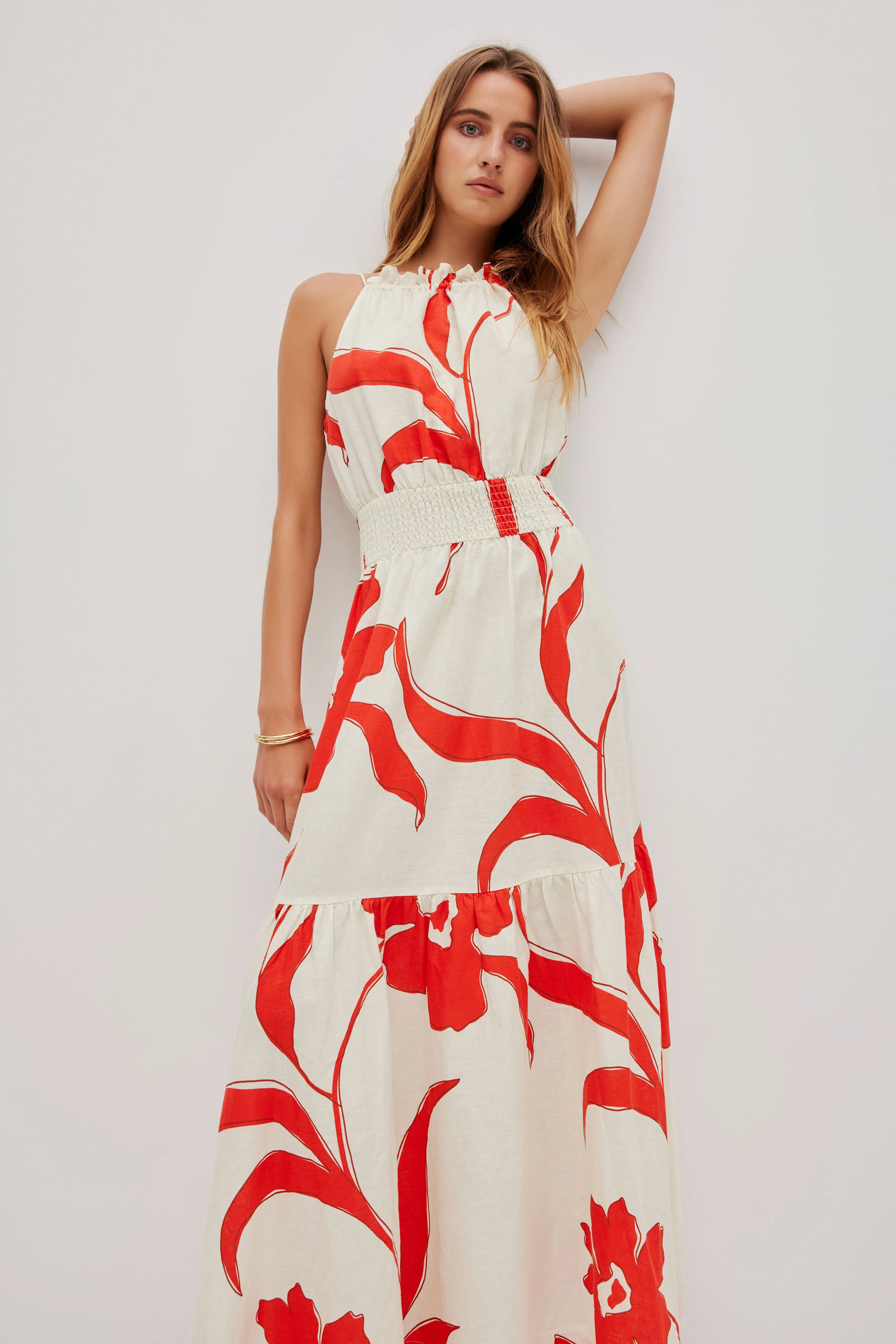 Elara Gathered Maxi Dress sold by Aje product image thumbnail 3