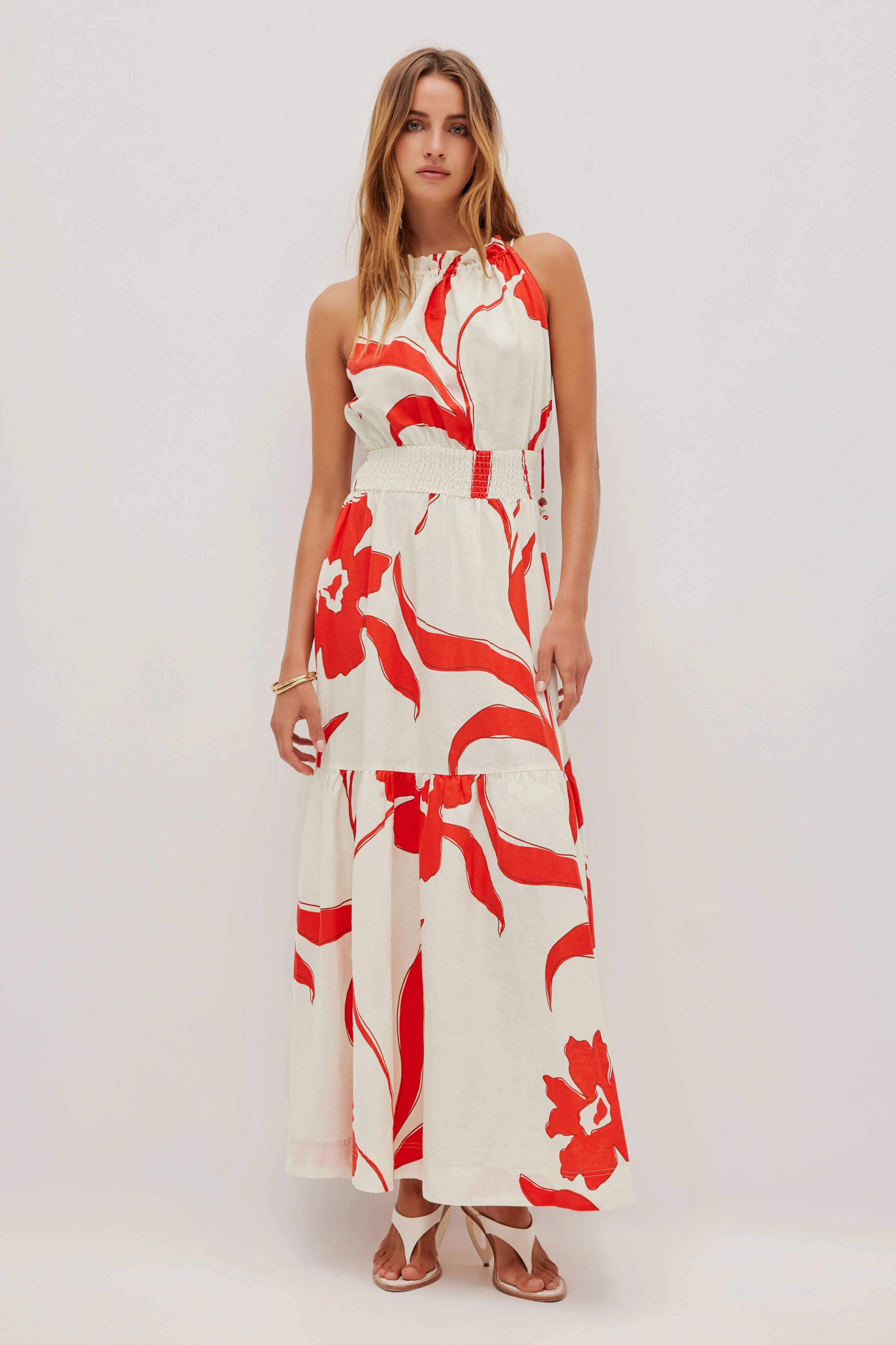 Elara Gathered Maxi Dress sold by Aje product image thumbnail 5