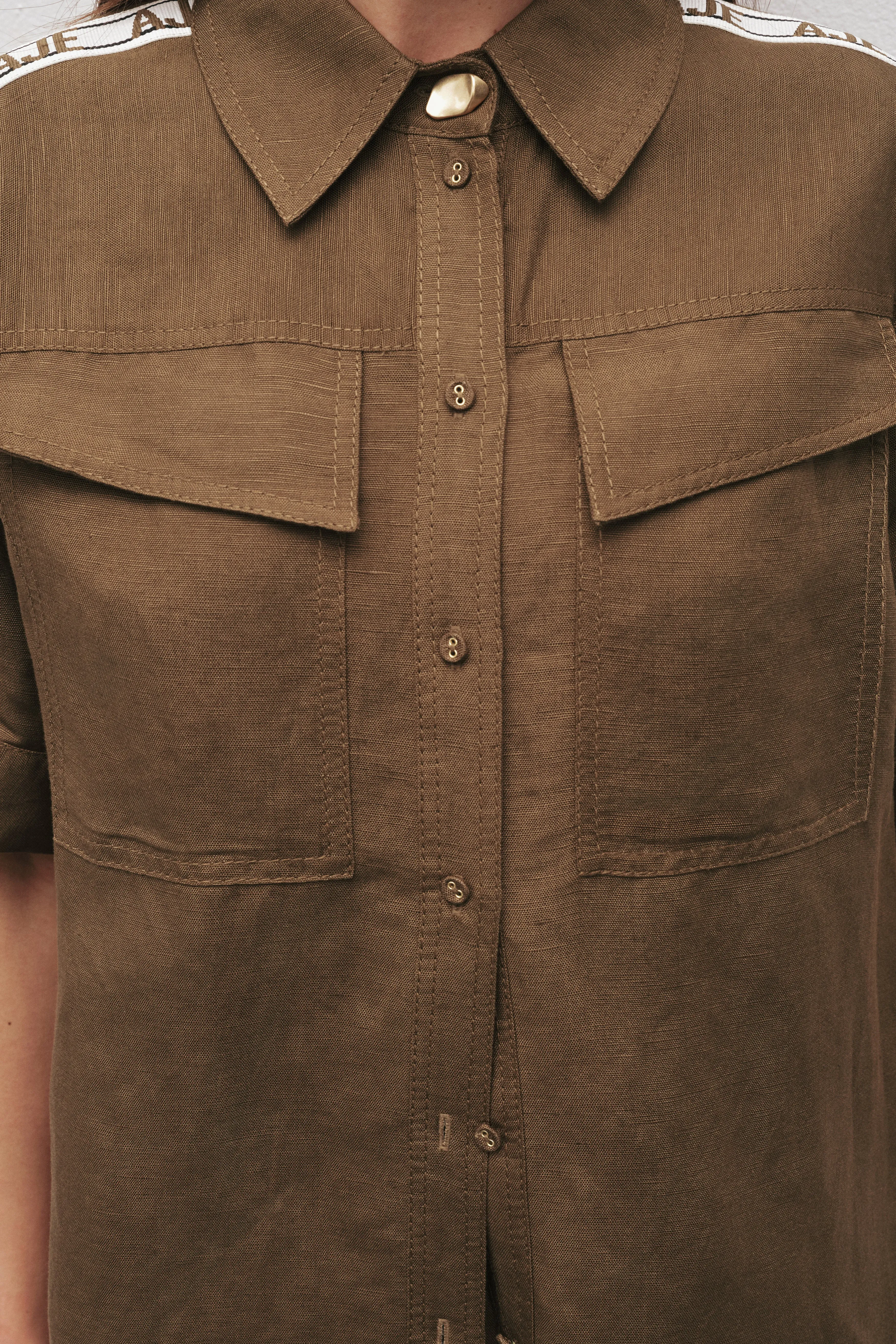 Imogen Logo Shirt sold by Aje product image thumbnail 5