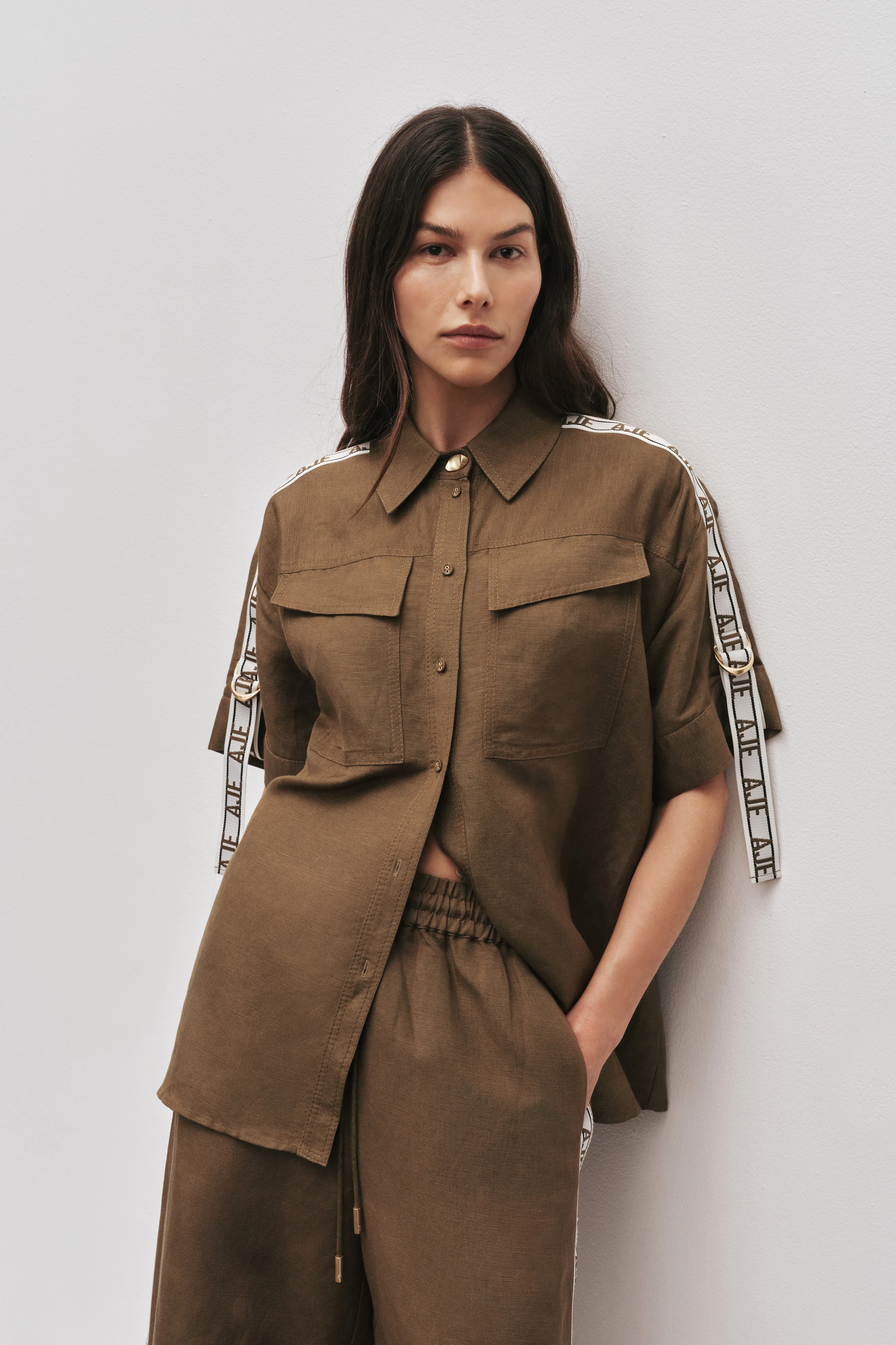 Imogen Logo Shirt sold by Aje product image thumbnail 4