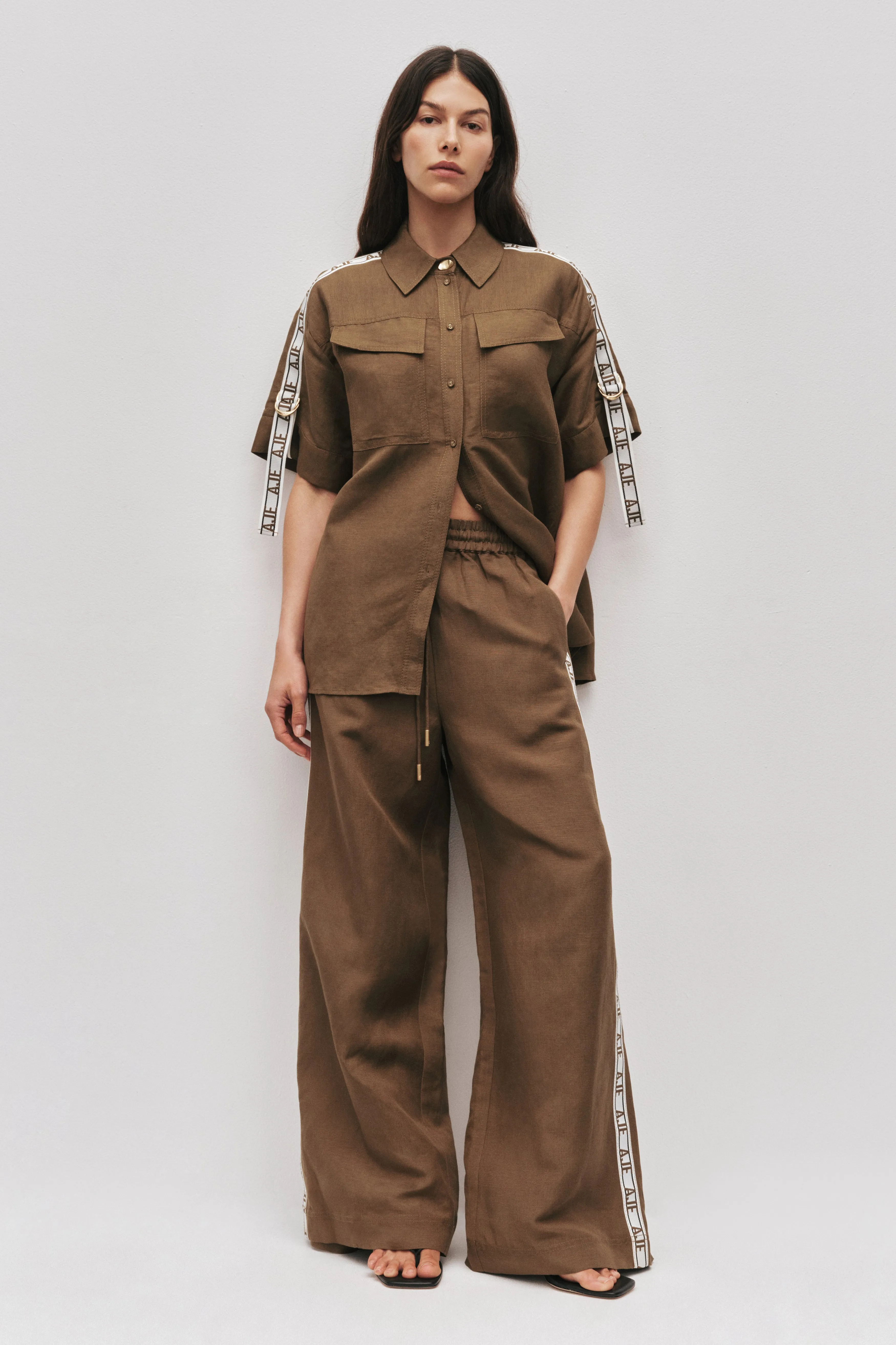 Imogen Logo Pant sold by Aje