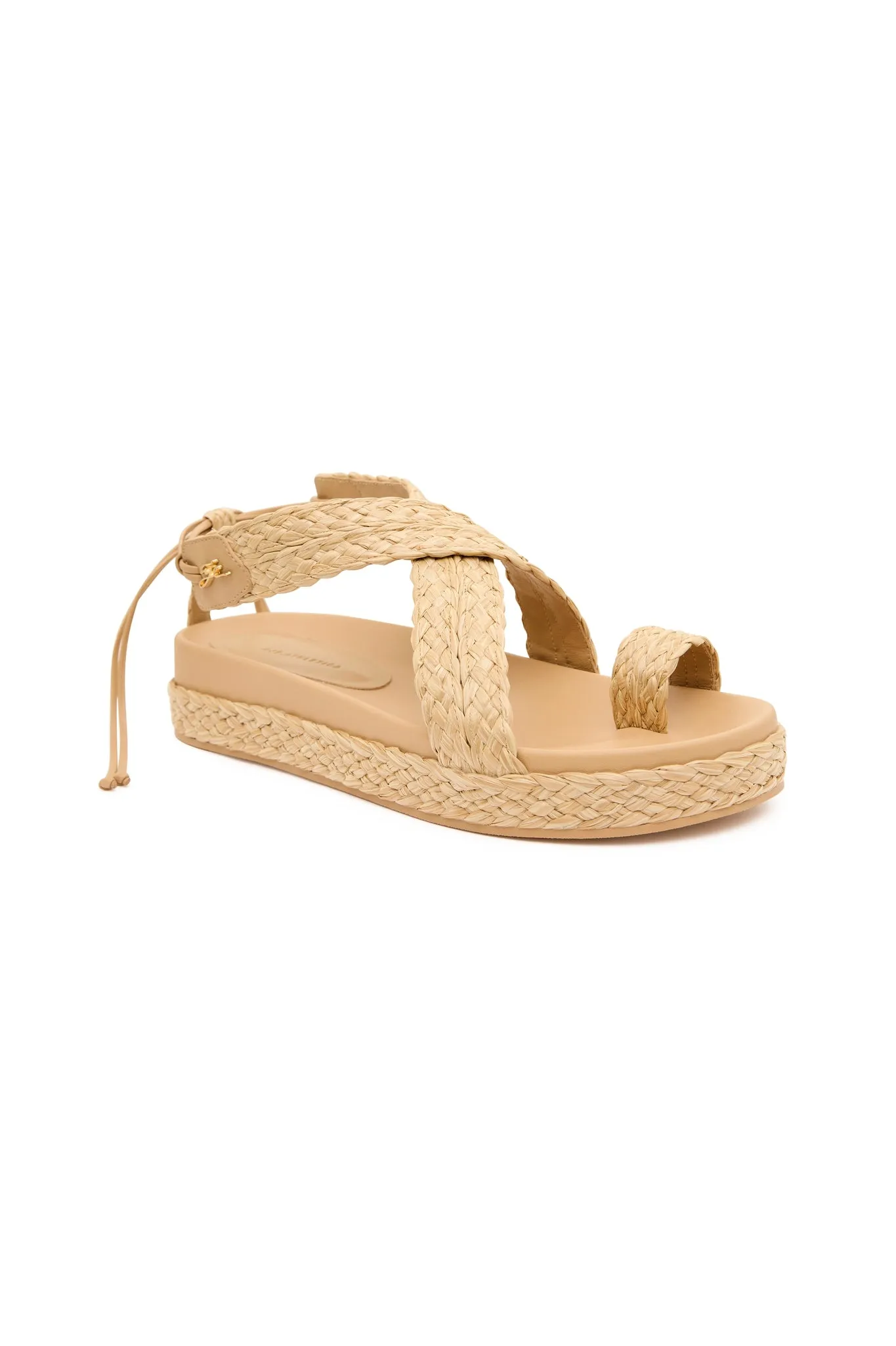 Evie Raffia Platform Sandal sold by Aje product image thumbnail 3