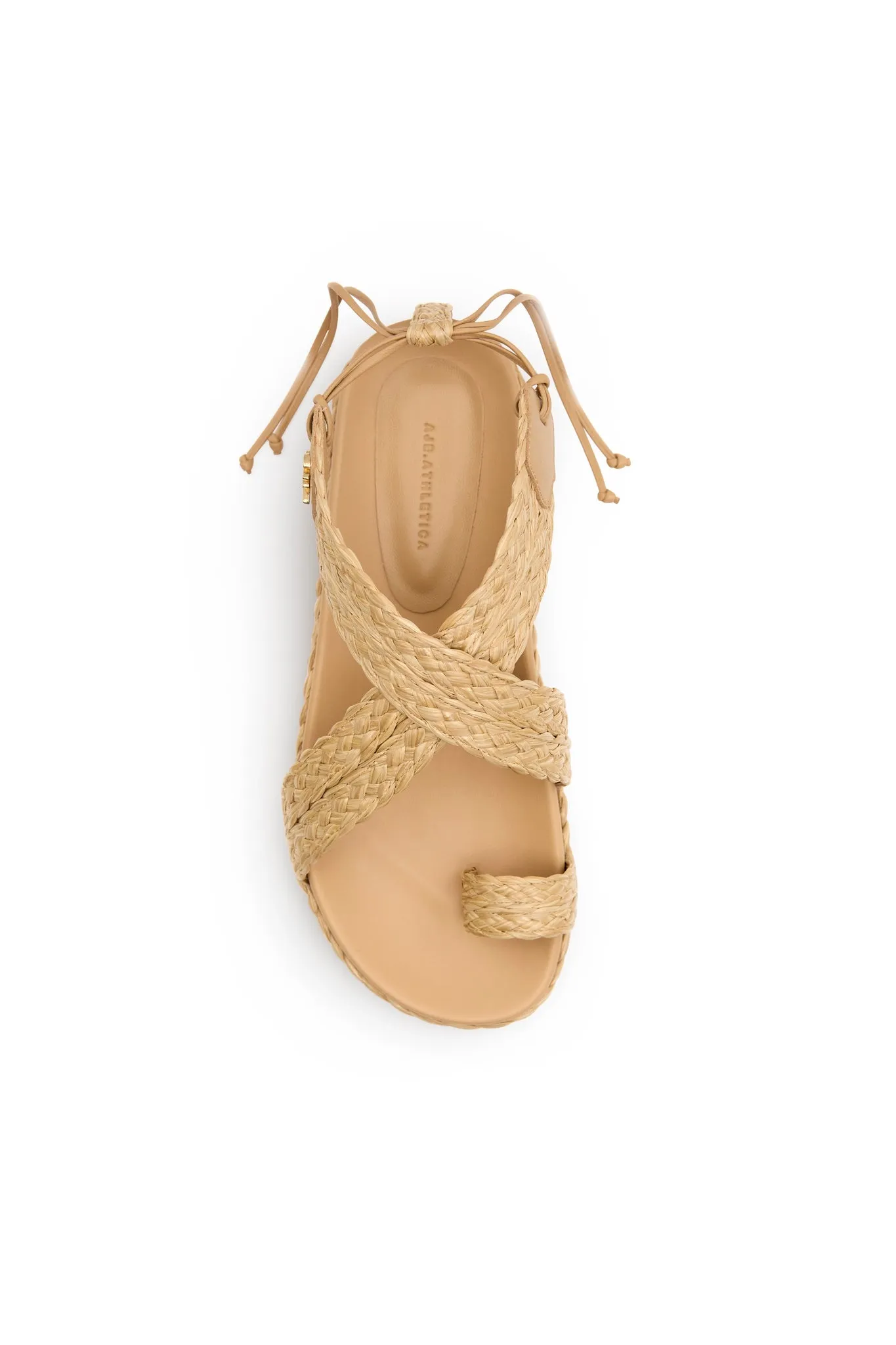 Evie Raffia Platform Sandal sold by Aje product image thumbnail 4