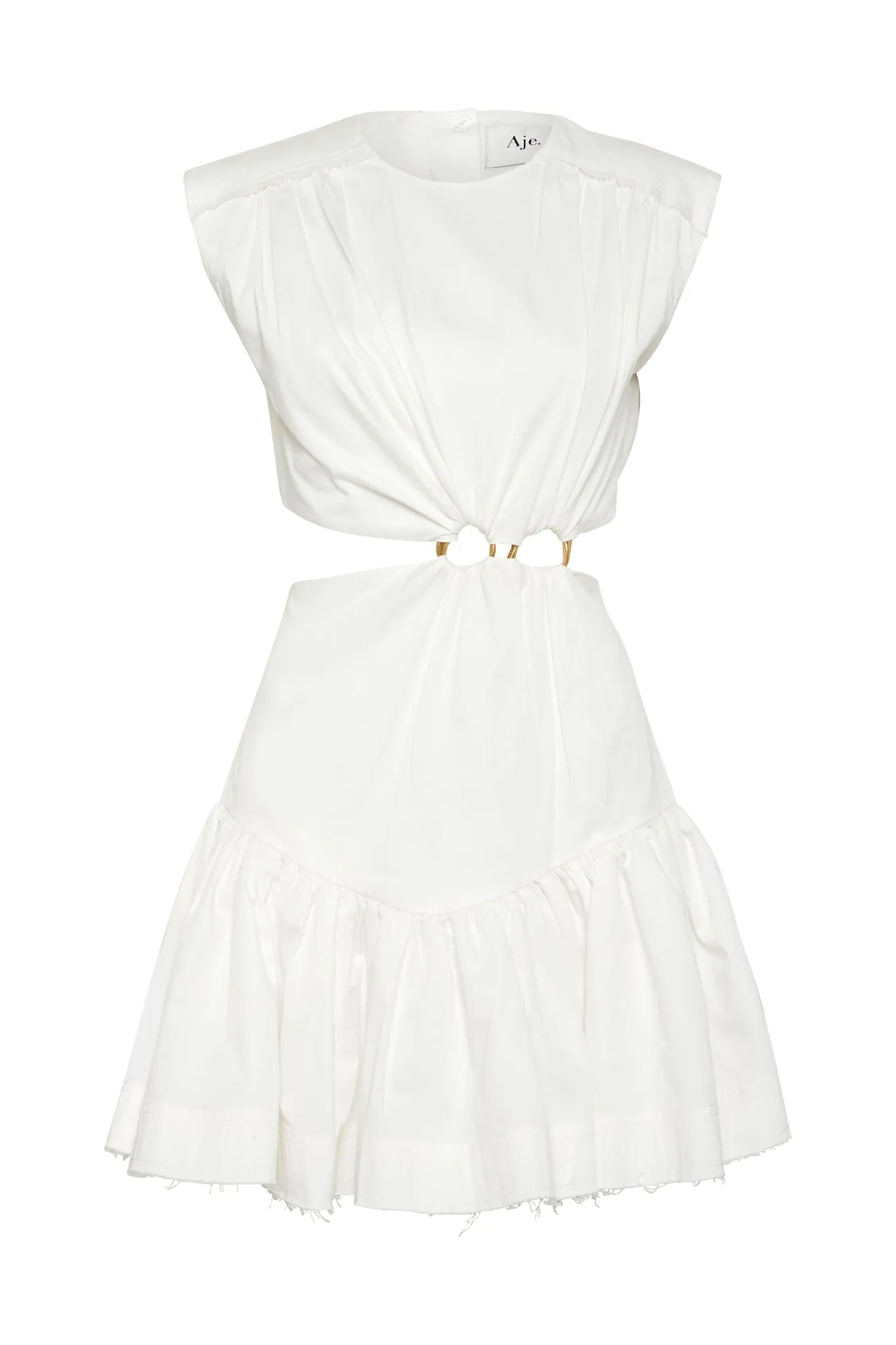 Solstice Cut Out Ring Mini Dress sold by Aje product image thumbnail 2