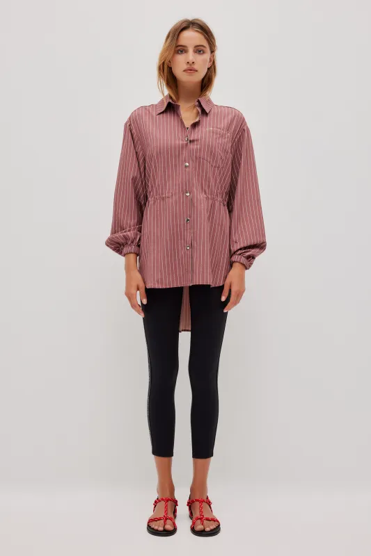 Oversized Storm Flap Shirt 445 sold by Aje