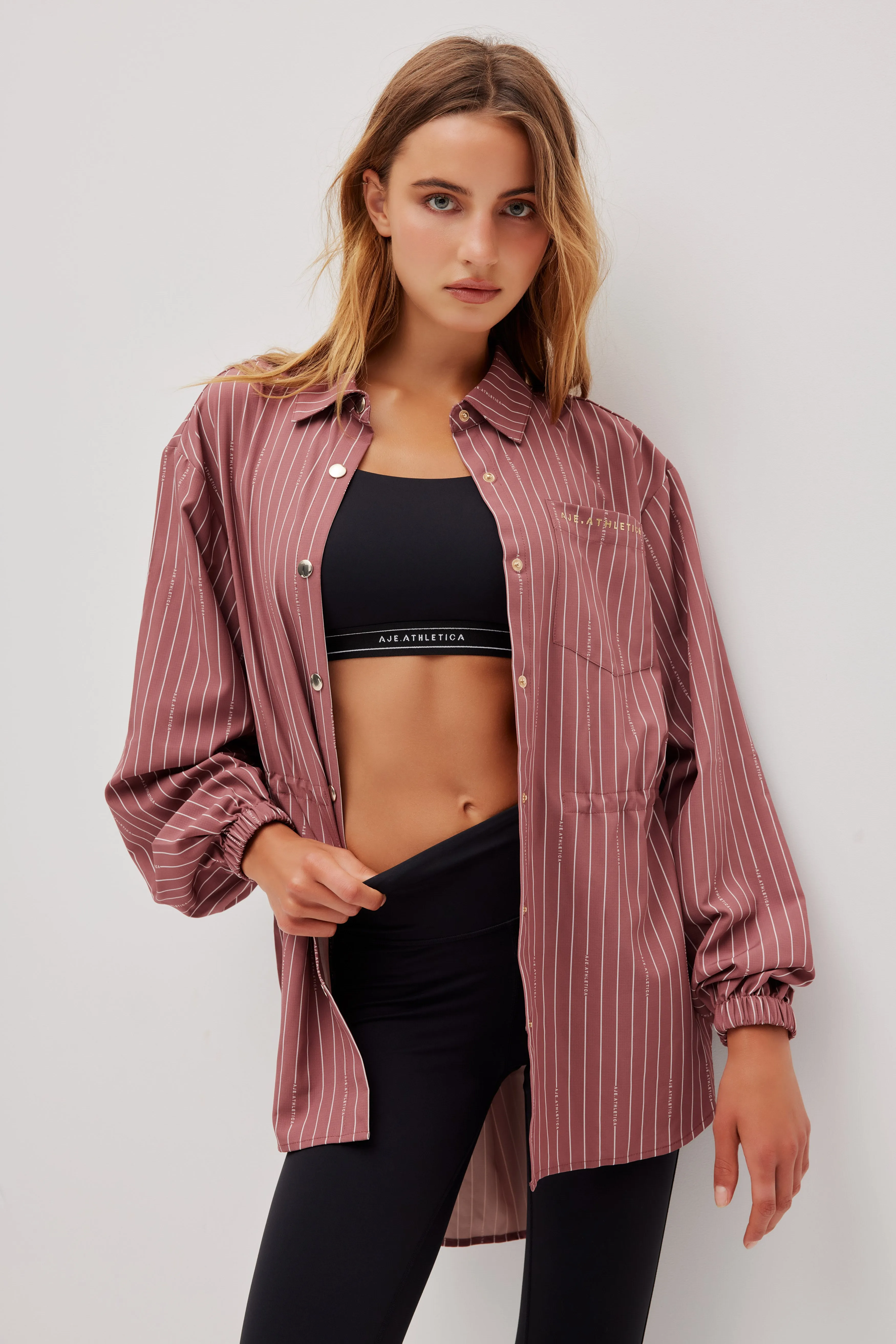 Oversized Storm Flap Shirt 445 sold by Aje product image thumbnail 3