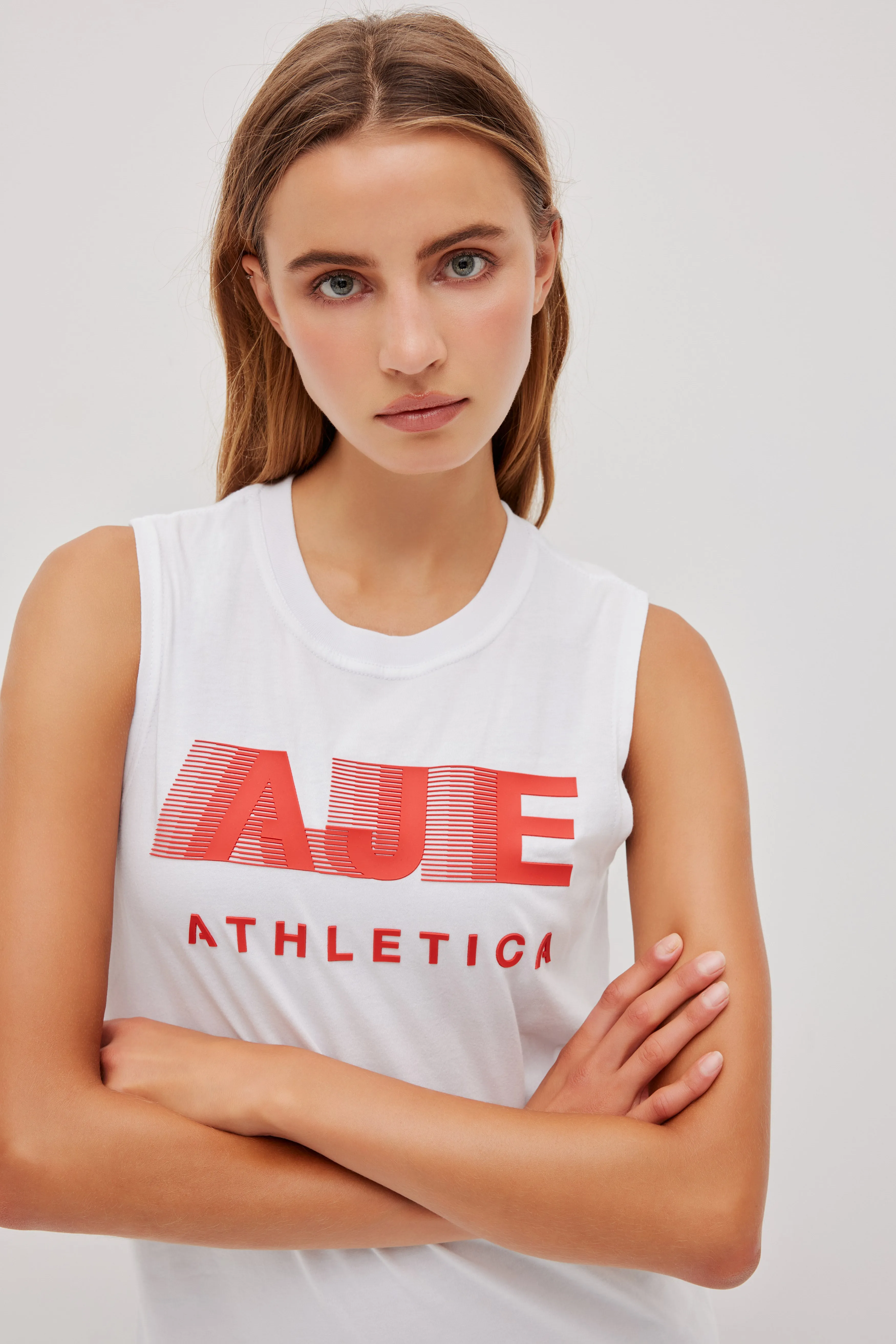 Swift Longline Logo Tank sold by Aje product image thumbnail 4