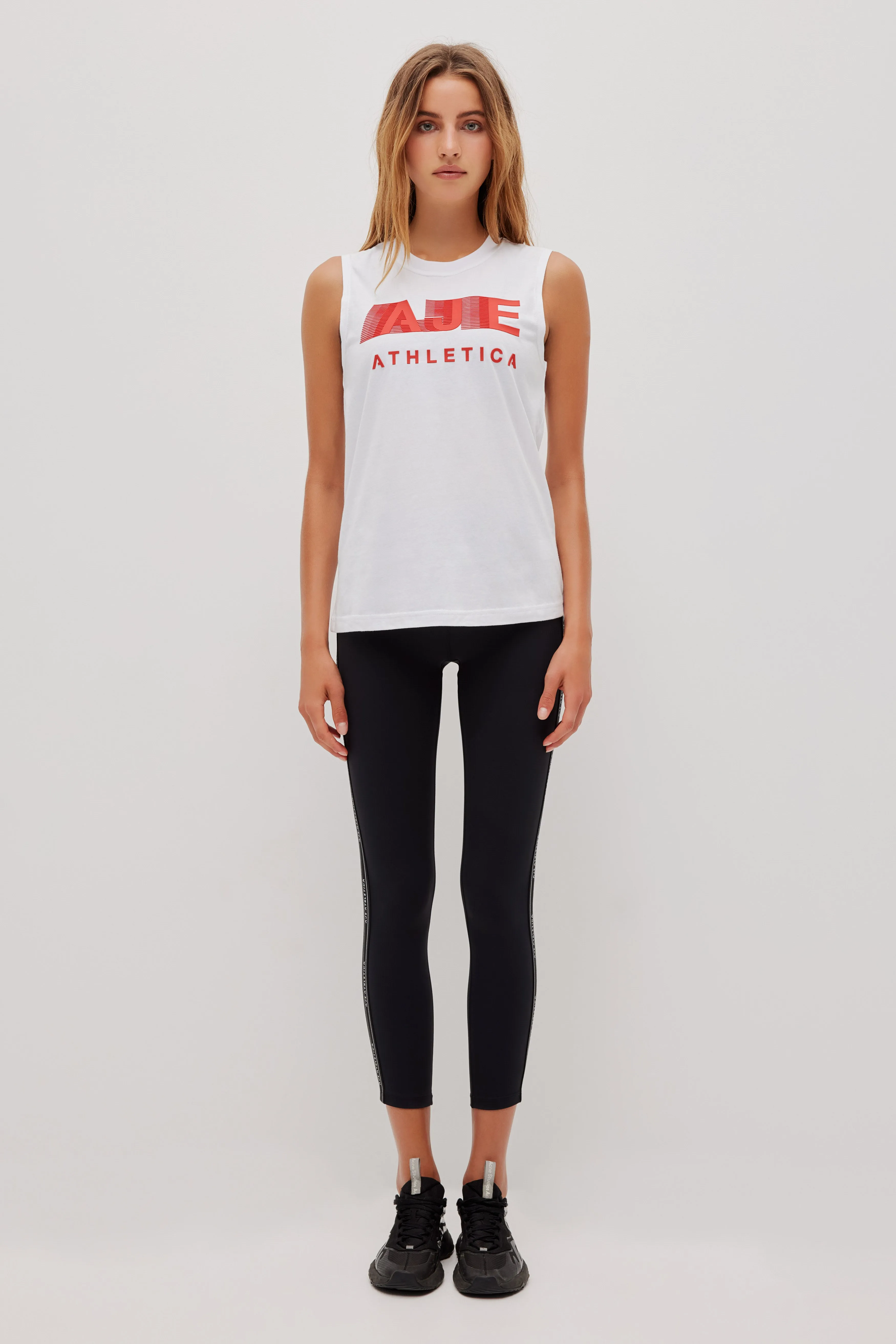 Swift Longline Logo Tank sold by Aje