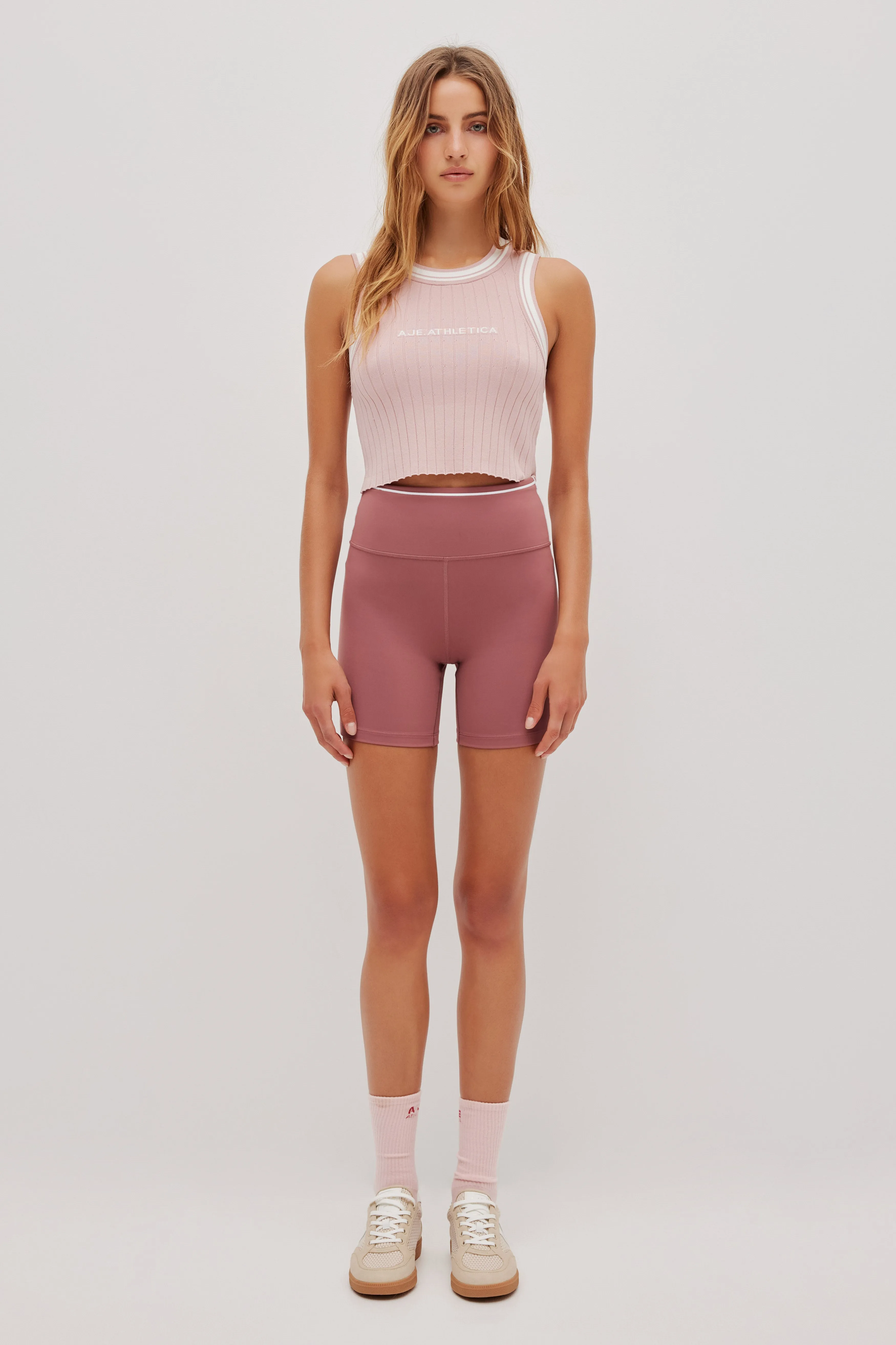 Contrast Rib Knit Tank 135 sold by Aje product image thumbnail 3