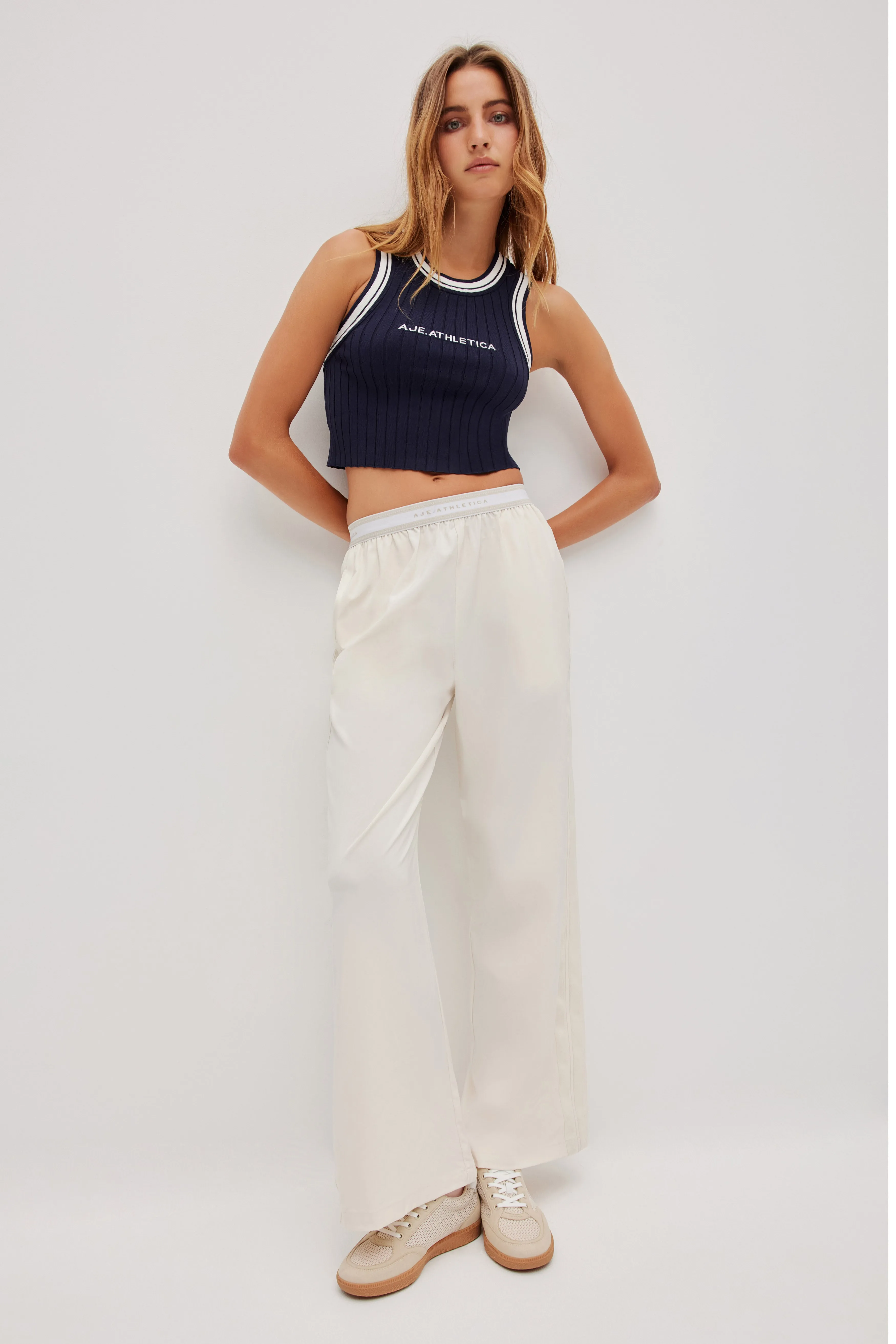 Contrast Rib Knit Tank 135 sold by Aje product image thumbnail 5