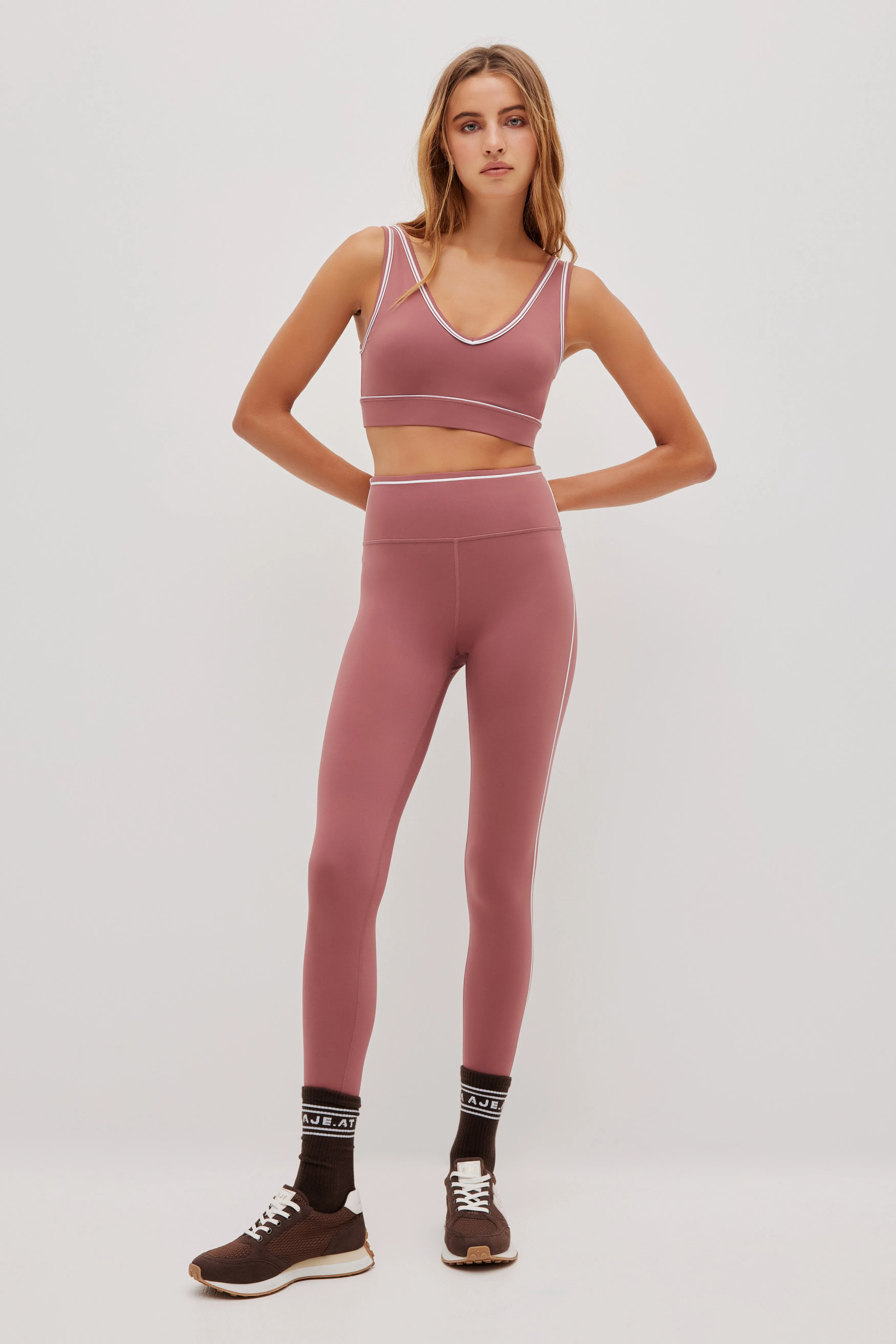 Piping Sports Bra 337 sold by Aje