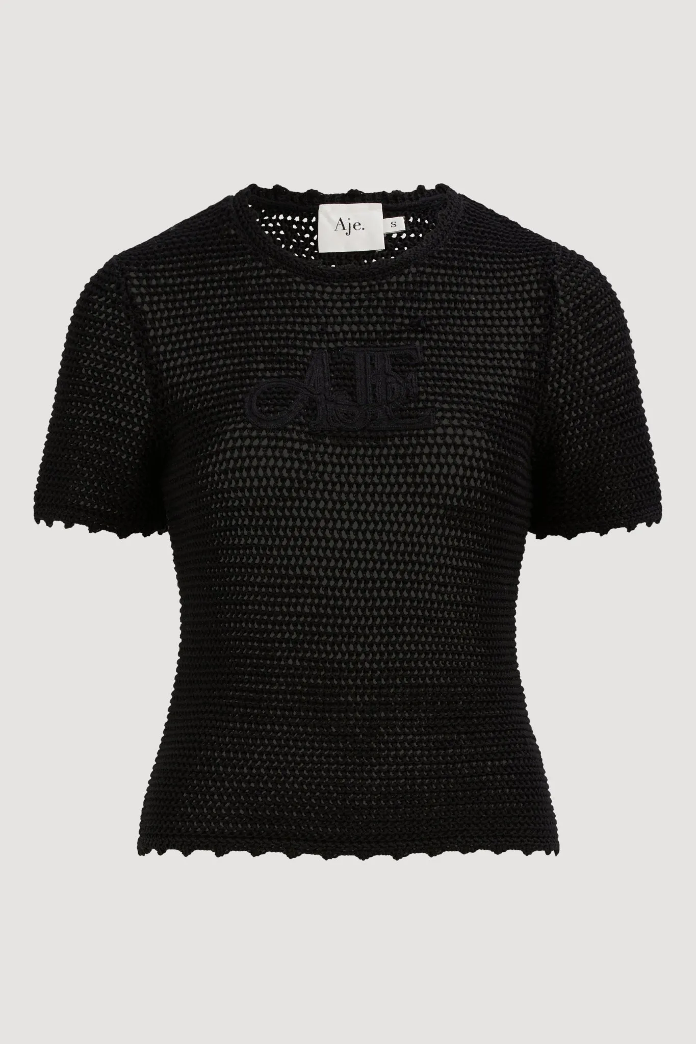 Uma Slim Knit Tee sold by Aje product image thumbnail 2