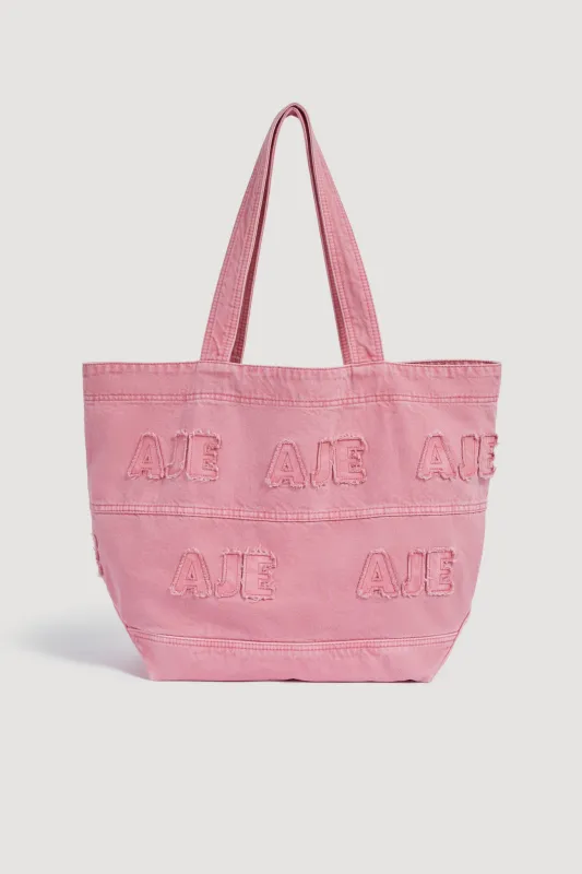 Electra Denim Tote sold by Aje