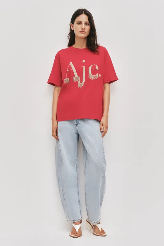 Goldie Oversized Tee sold by Aje