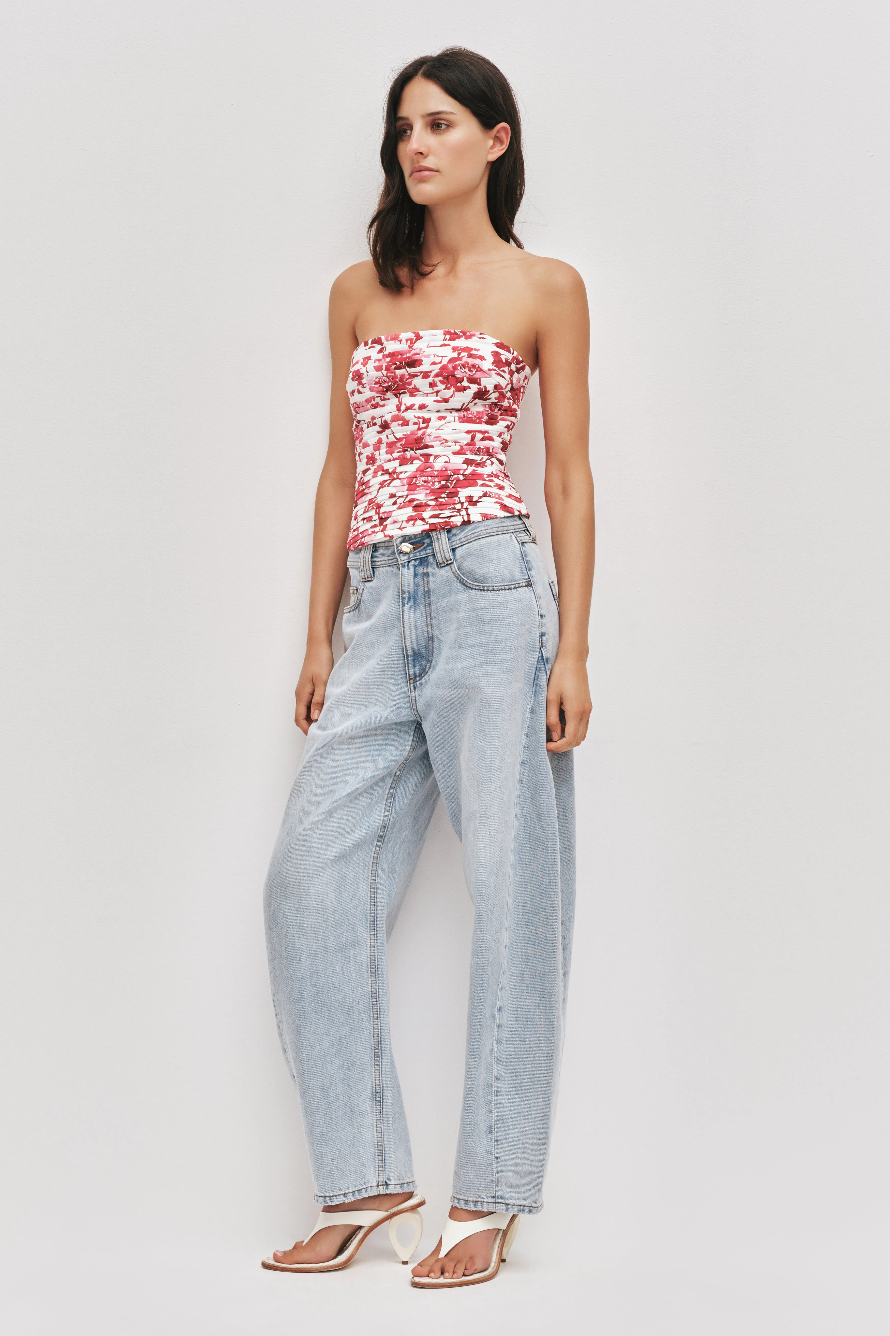 Sunbeam Ruched Bustier sold by Aje product image thumbnail 3