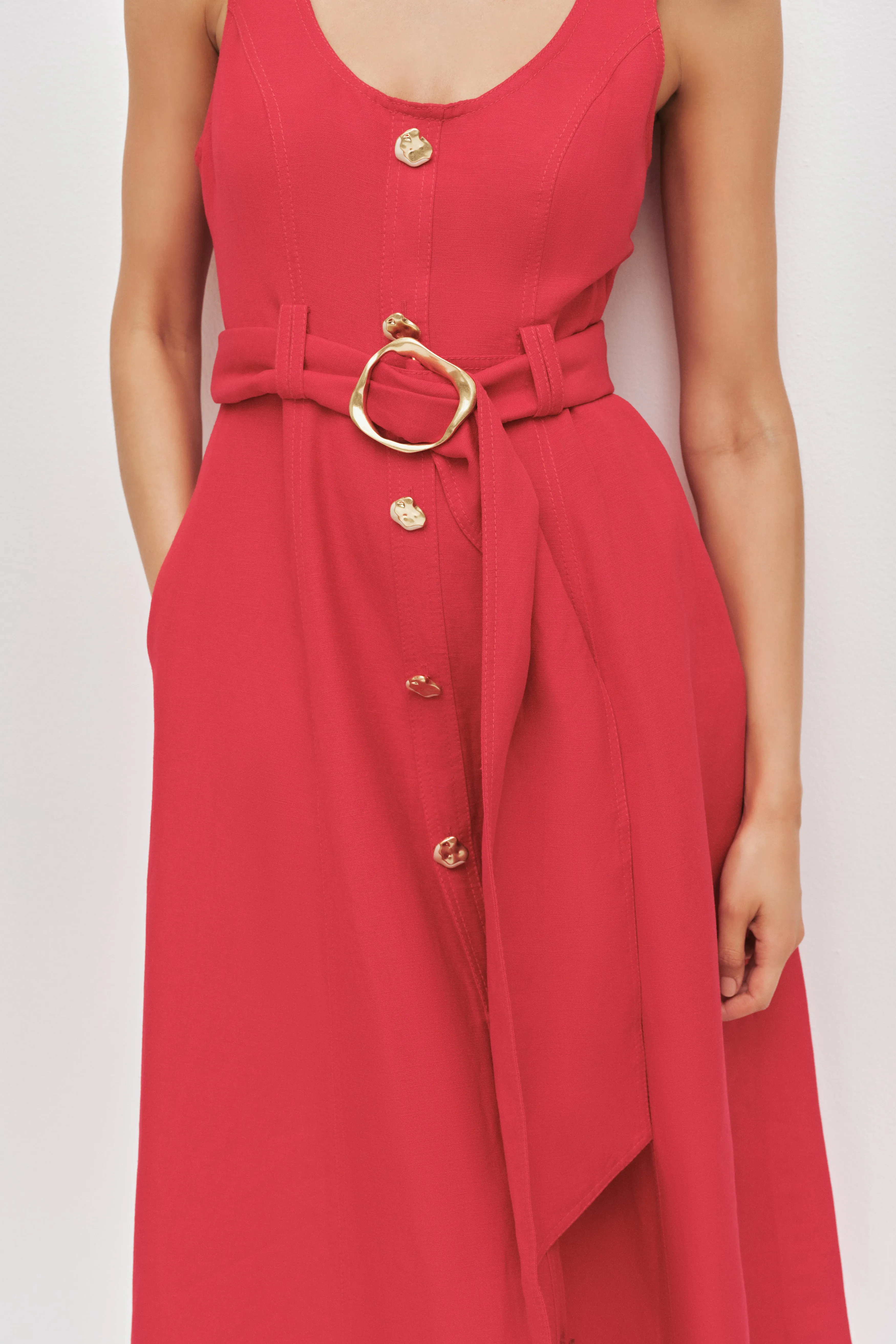 Leonie Midi Dress sold by Aje product image thumbnail 4