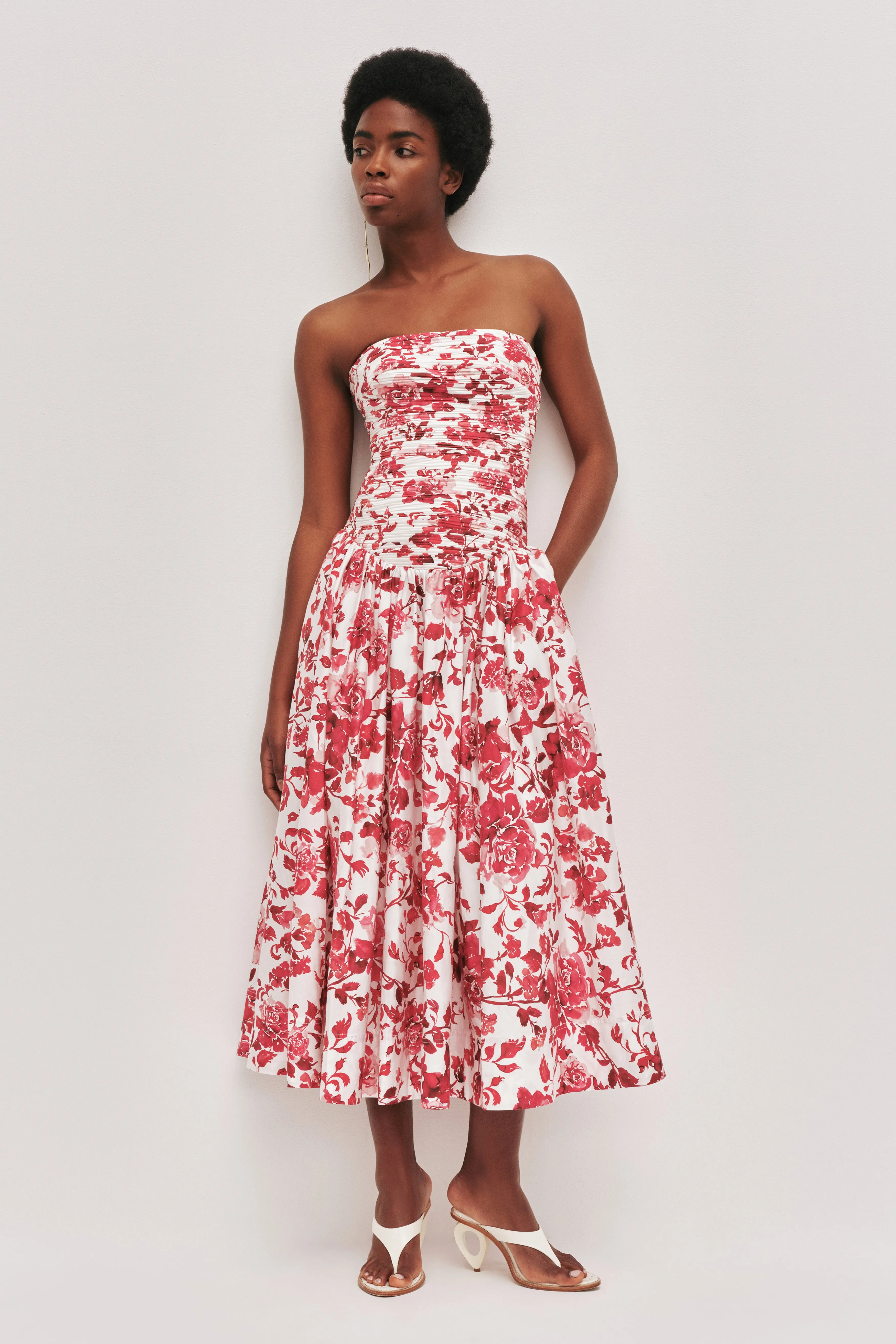 Marigold Midi Dress sold by Aje product image thumbnail 3
