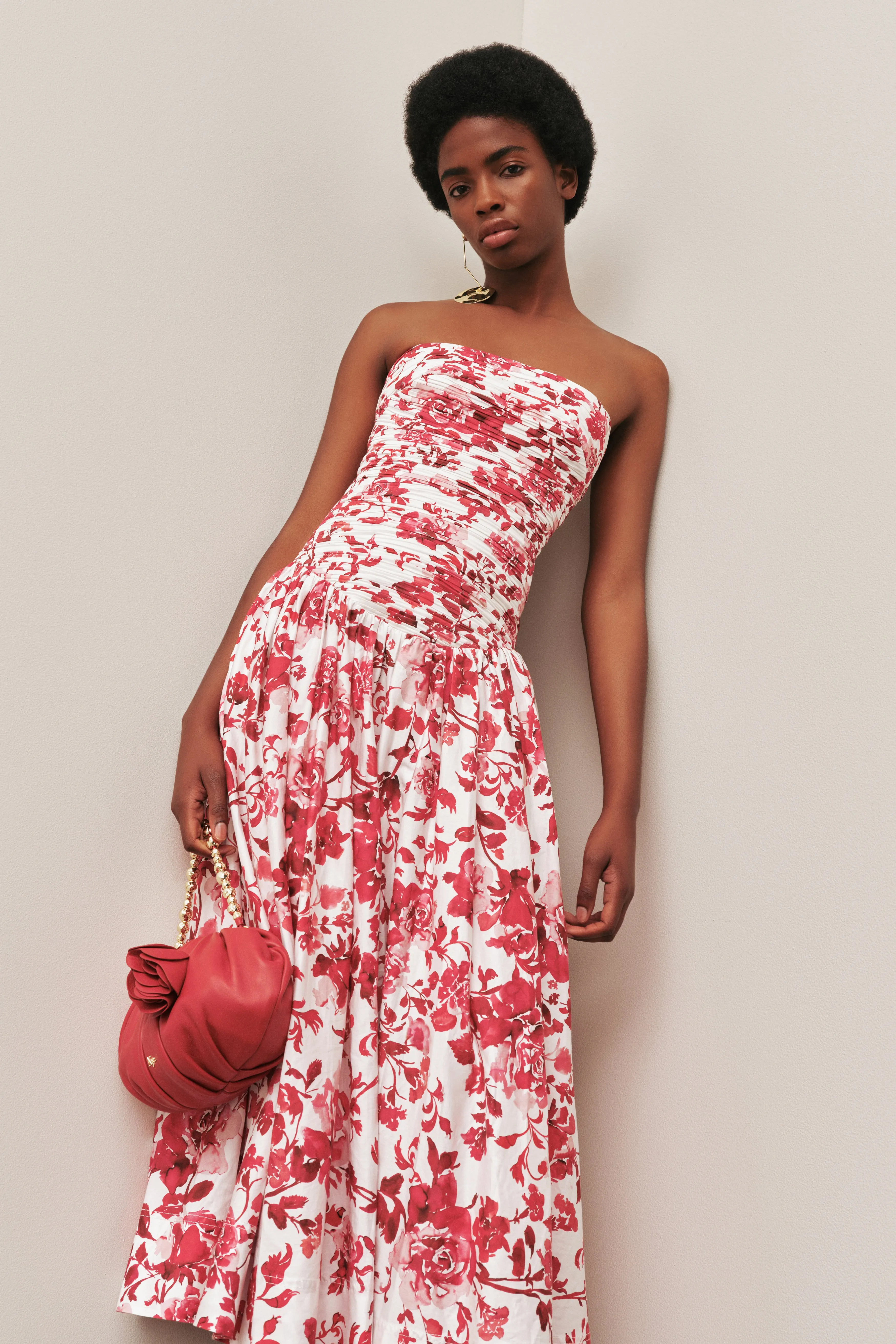 Marigold Midi Dress sold by Aje product image thumbnail 5