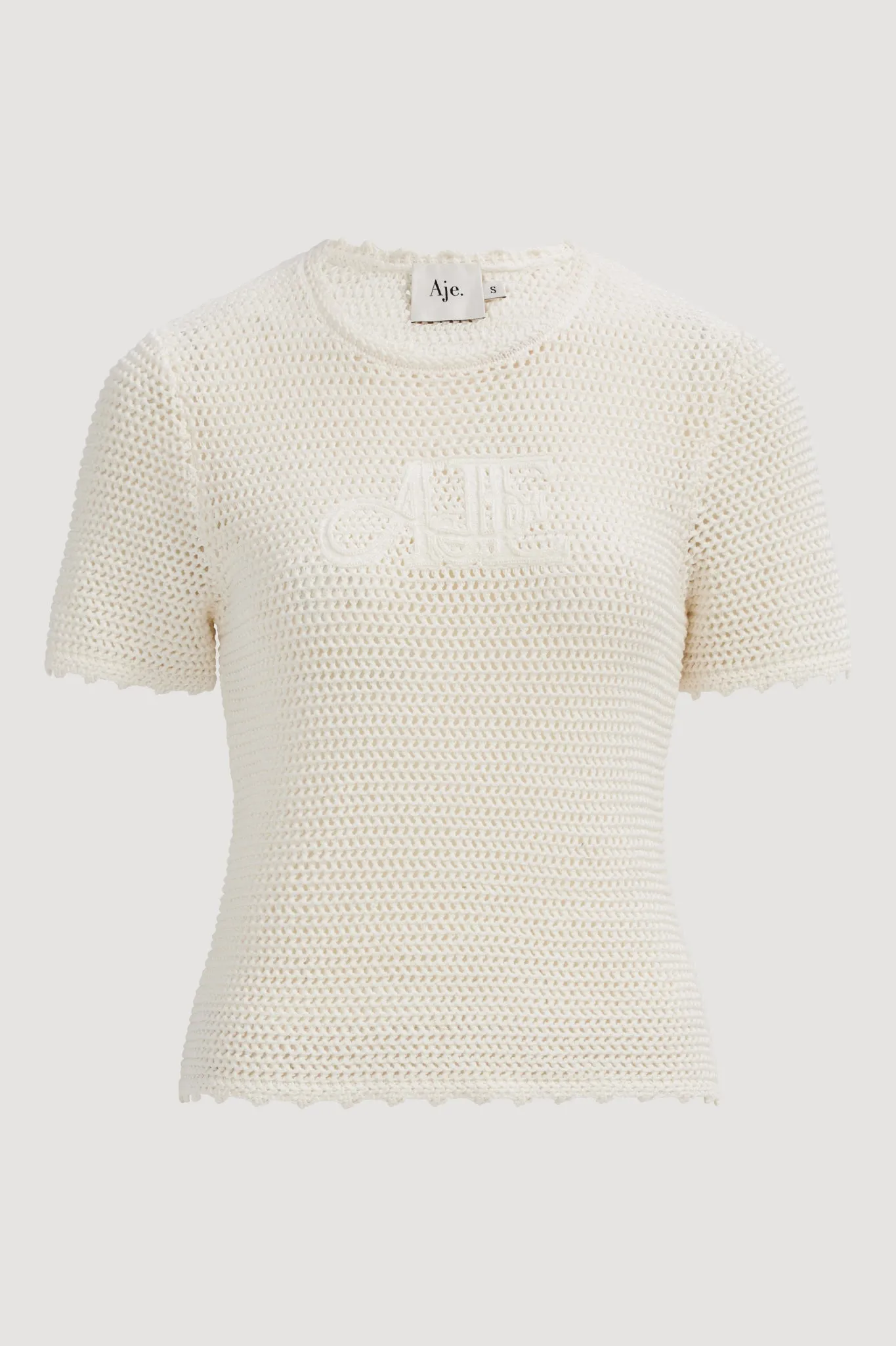 Uma Slim Knit Tee sold by Aje product image thumbnail 2