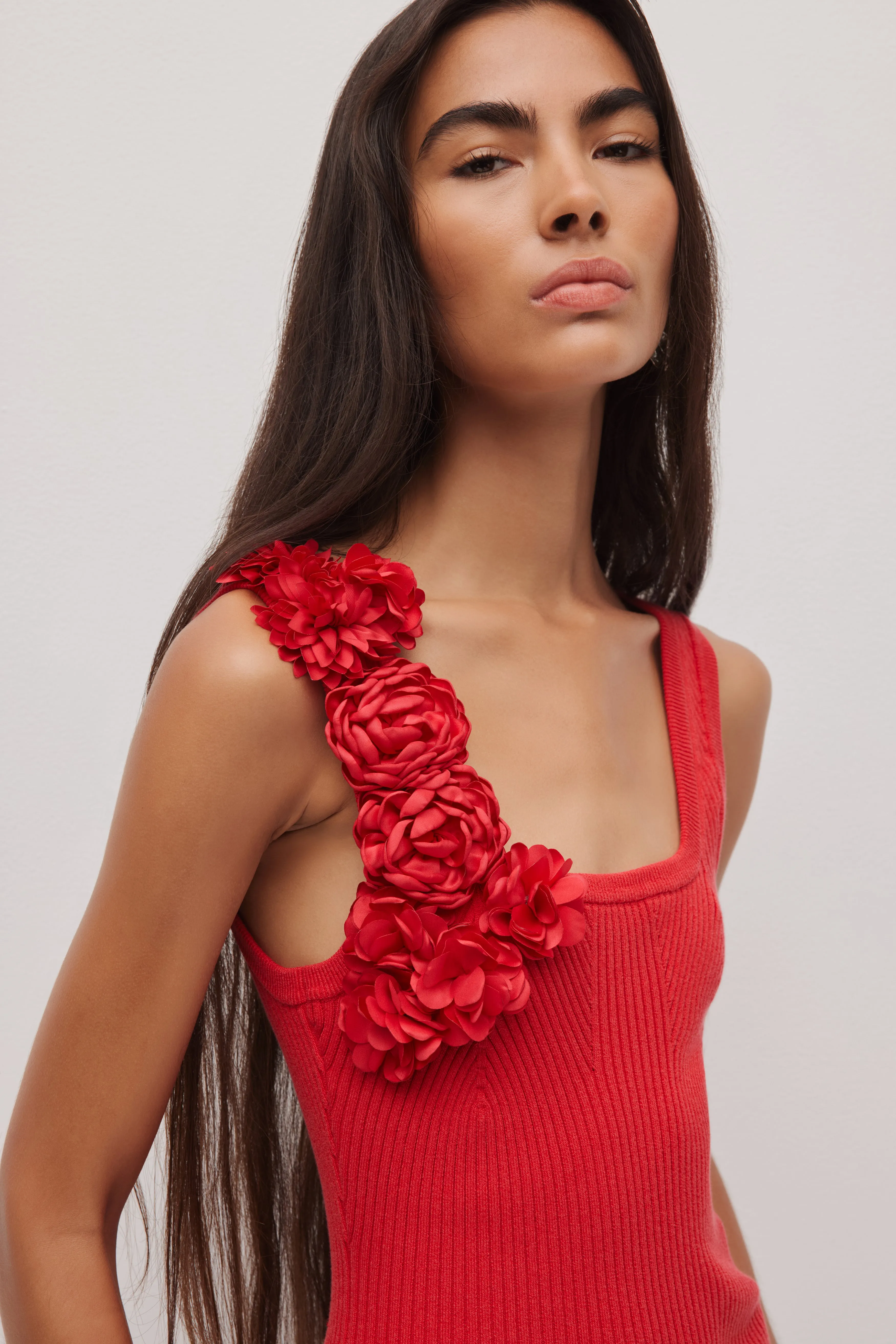 Emmy Flower Knit Tank sold by Aje product image thumbnail 3