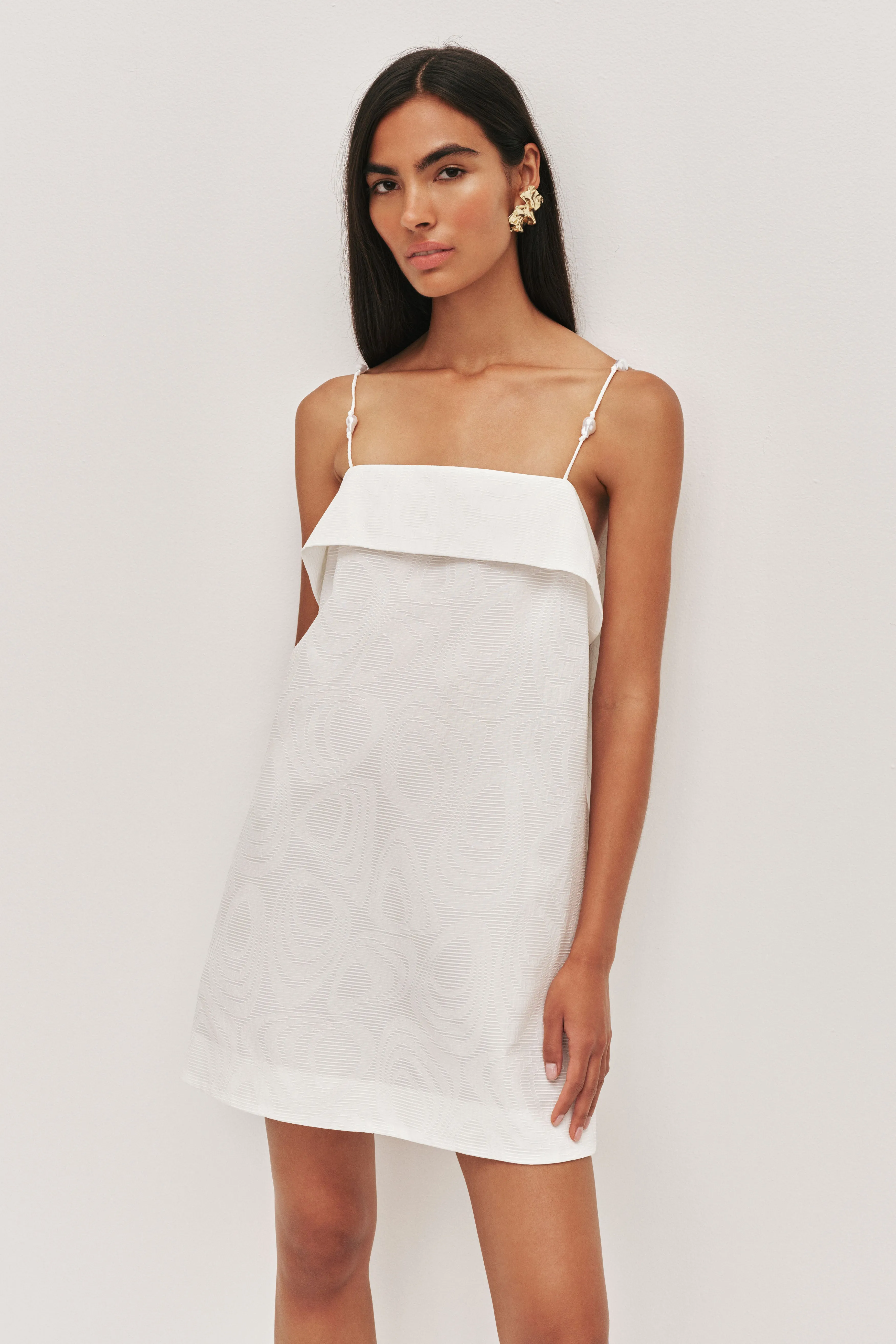 Zaire Tie Back Mini Dress sold by Aje product image thumbnail 3