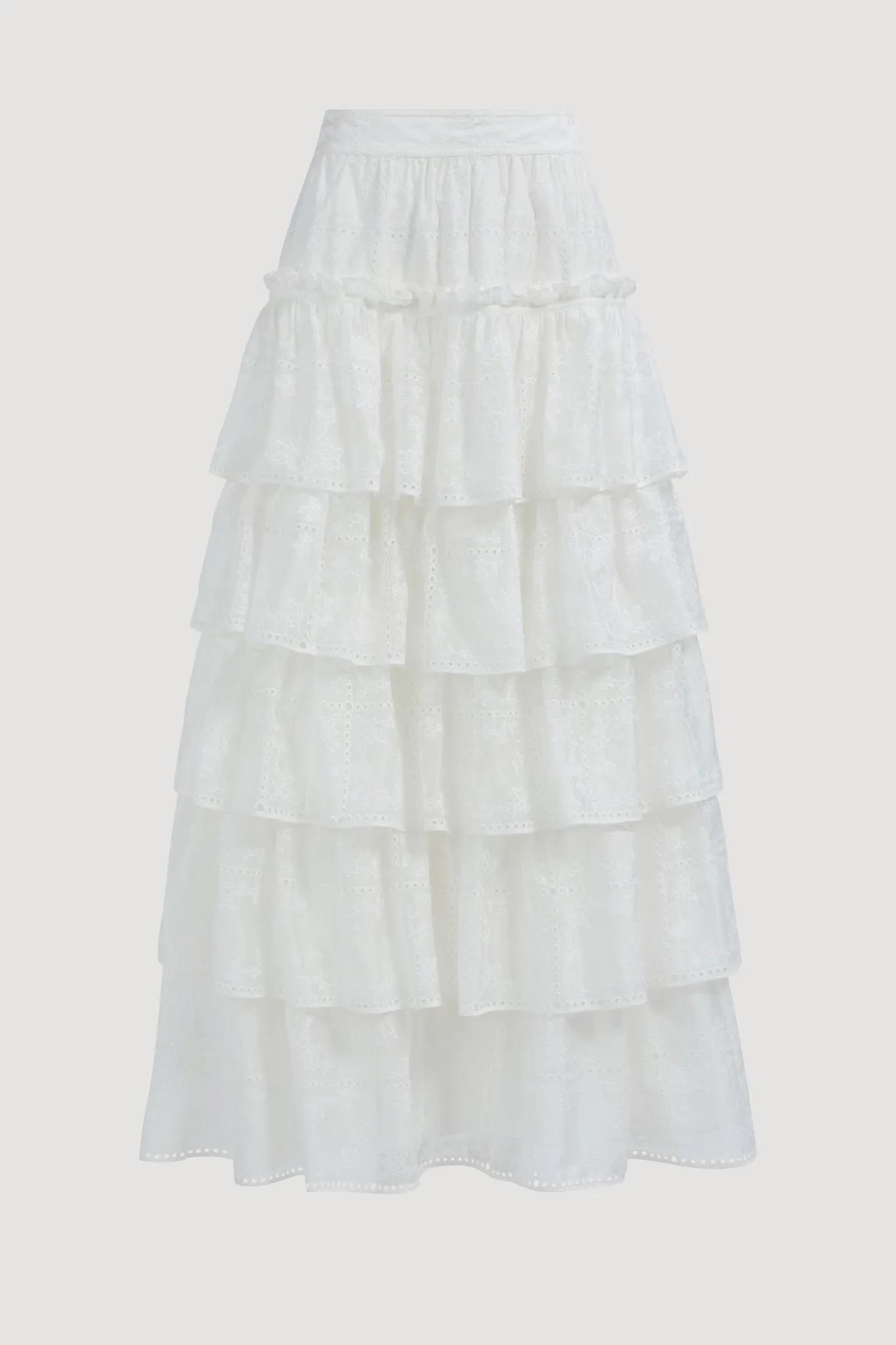 Merritt Embroidered Midi Skirt sold by Aje product image thumbnail 2