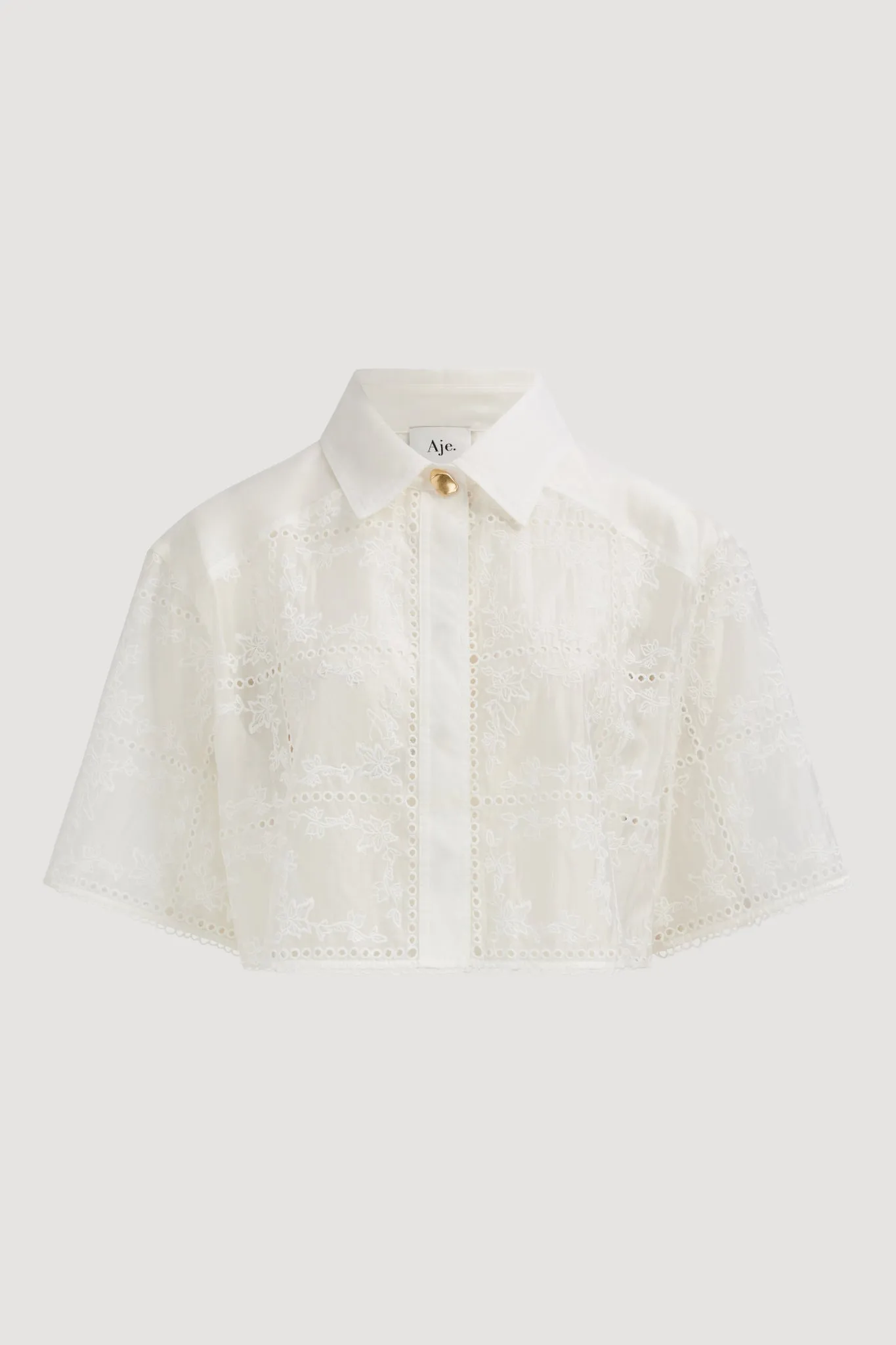 Merritt Embroidered Shirt sold by Aje product image thumbnail 2