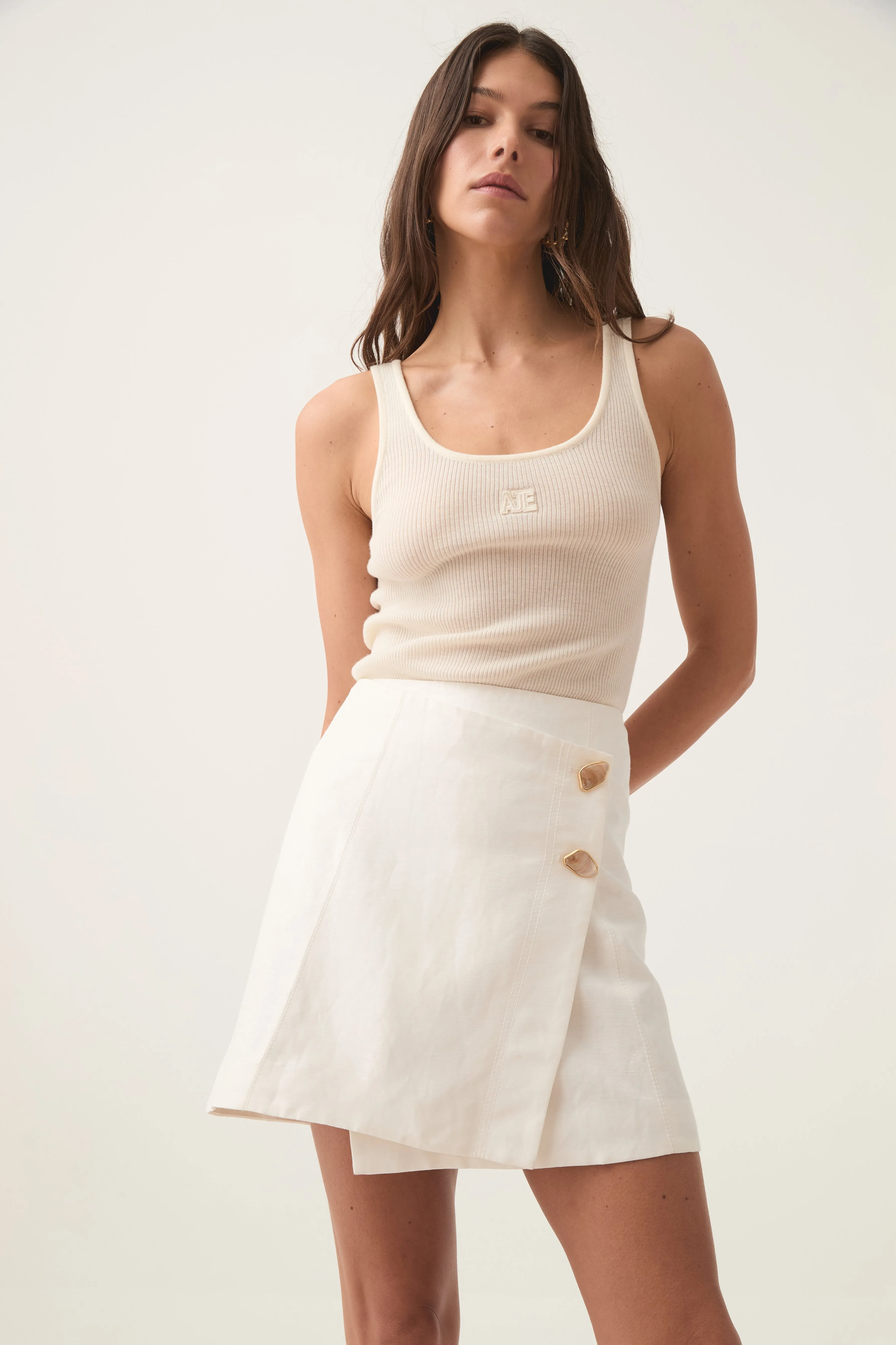 Velma Mini Skirt sold by Aje