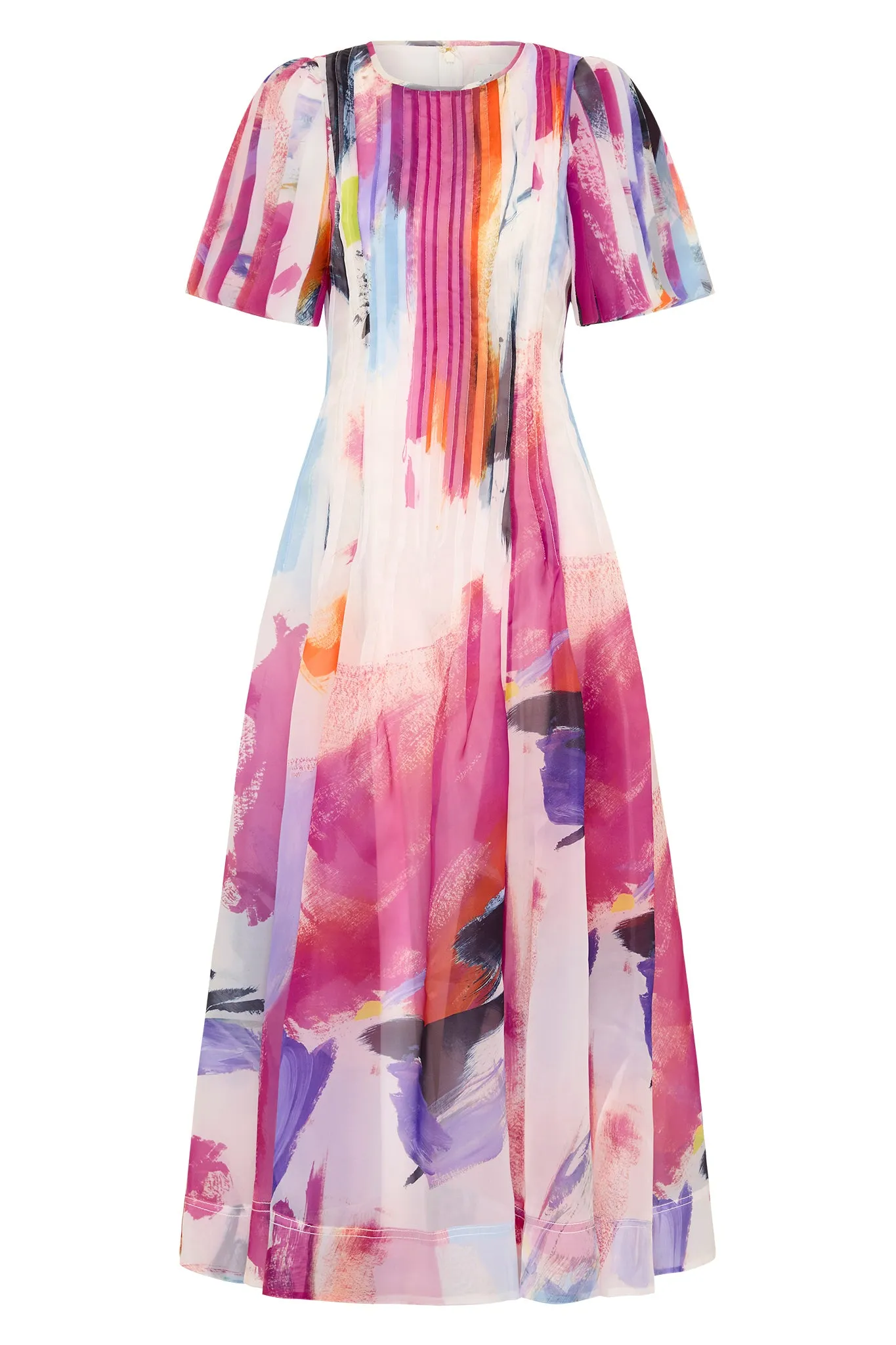 Nova Pleated Midi Dress sold by Aje product image thumbnail 2