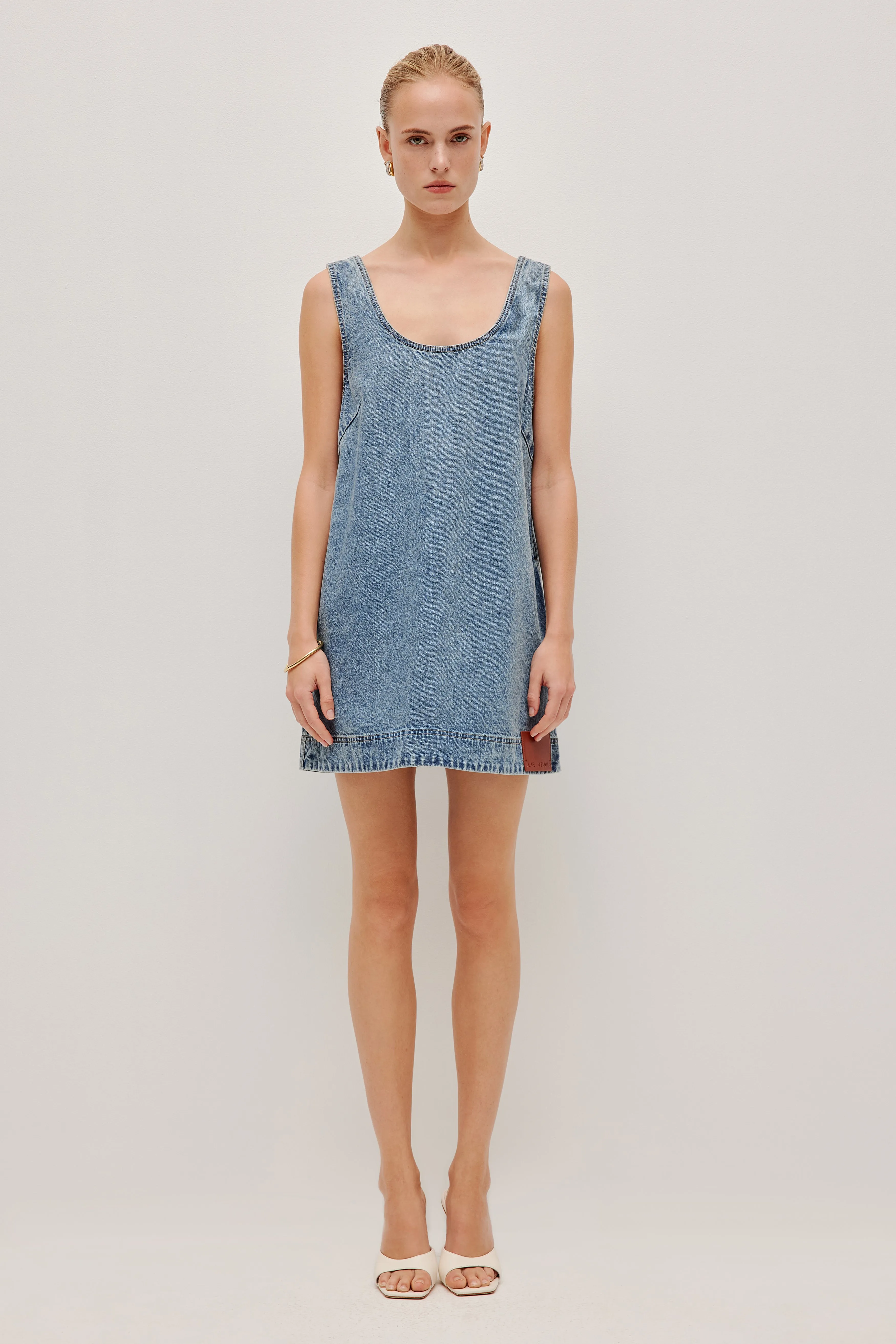 Blues Denim Mini Dress sold by Aje product image thumbnail 5