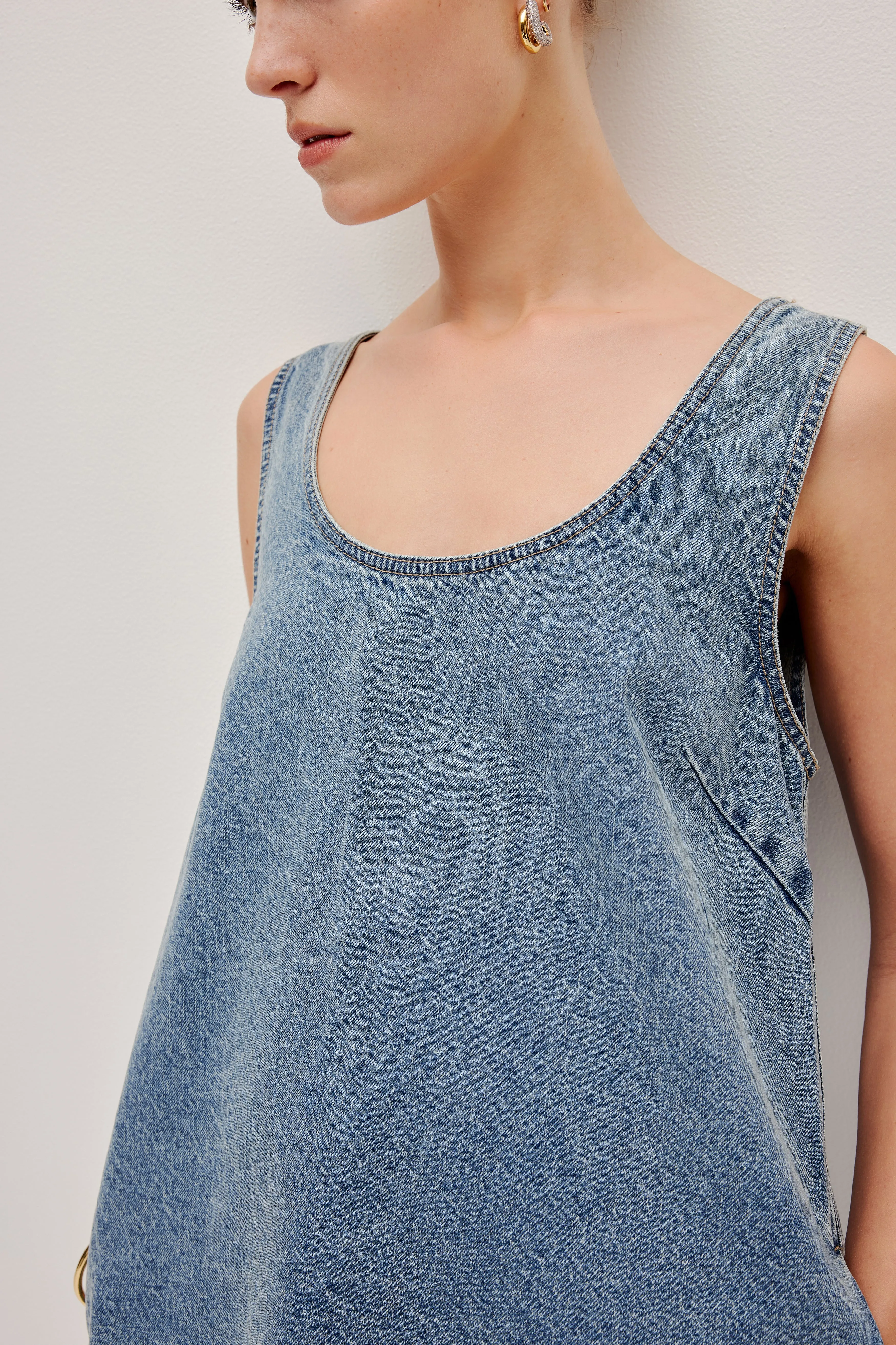 Blues Denim Mini Dress sold by Aje product image thumbnail 4