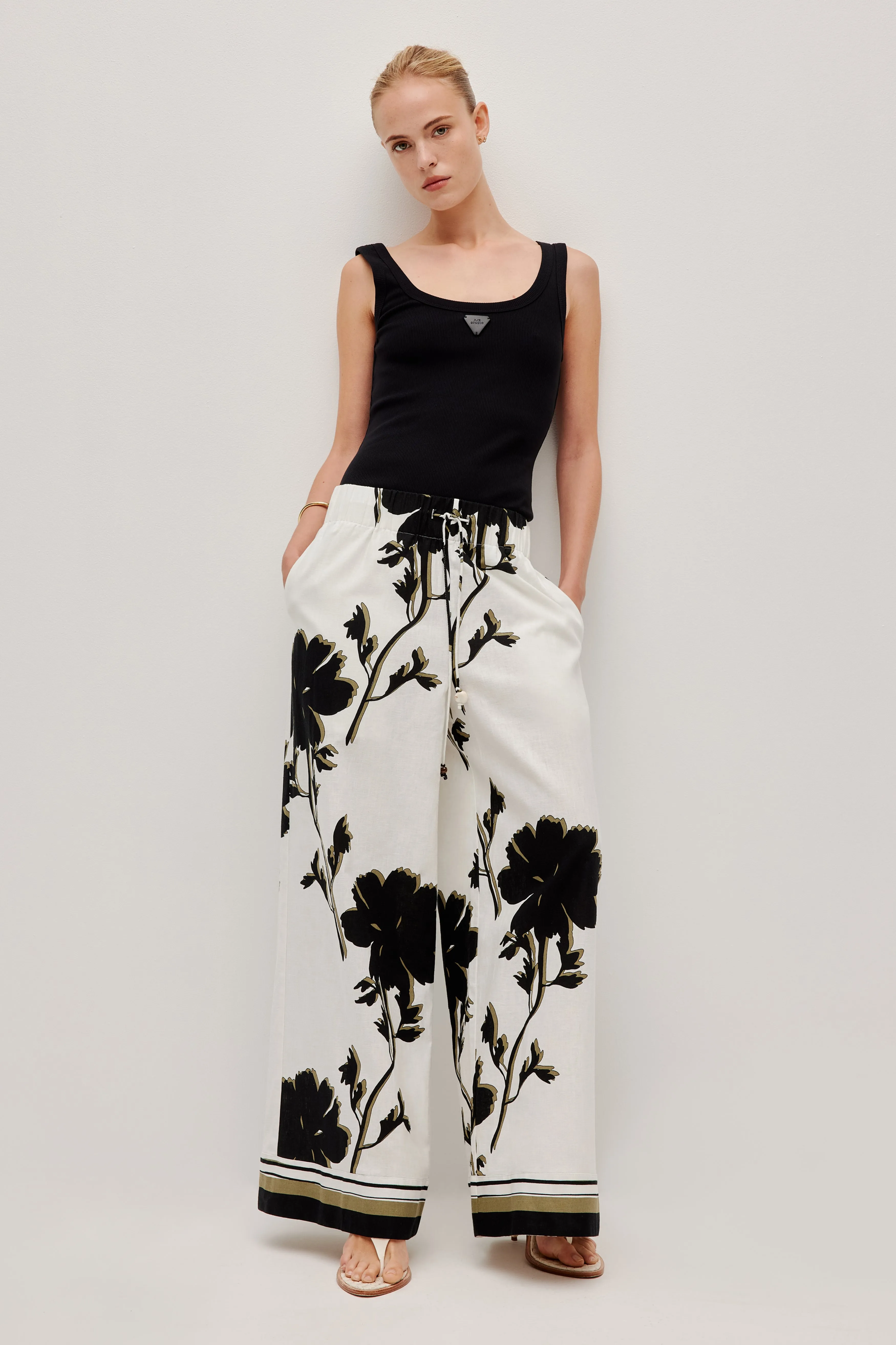 Laure Relaxed Pant sold by Aje