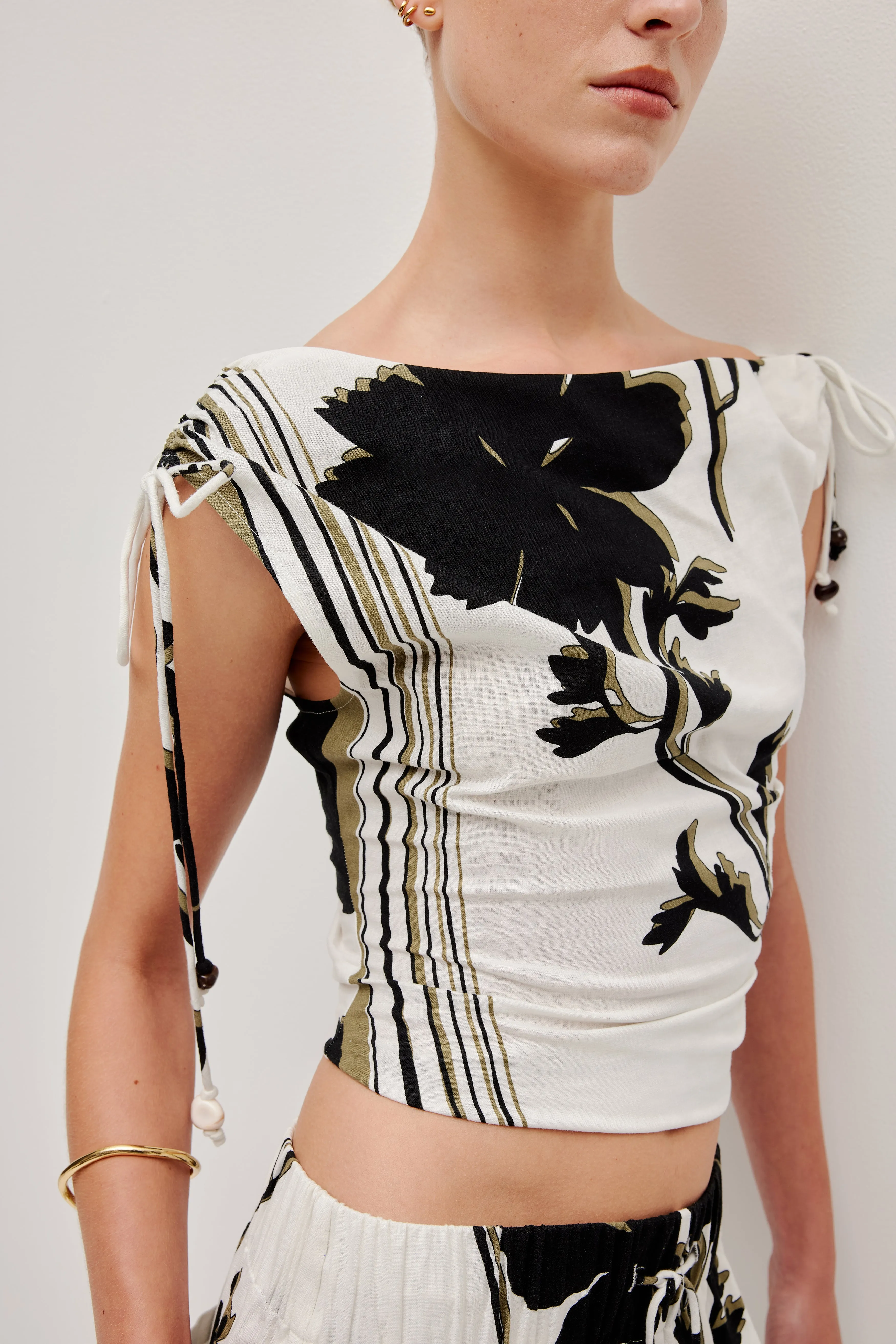 Laure Asymmetrical Top sold by Aje product image thumbnail 5