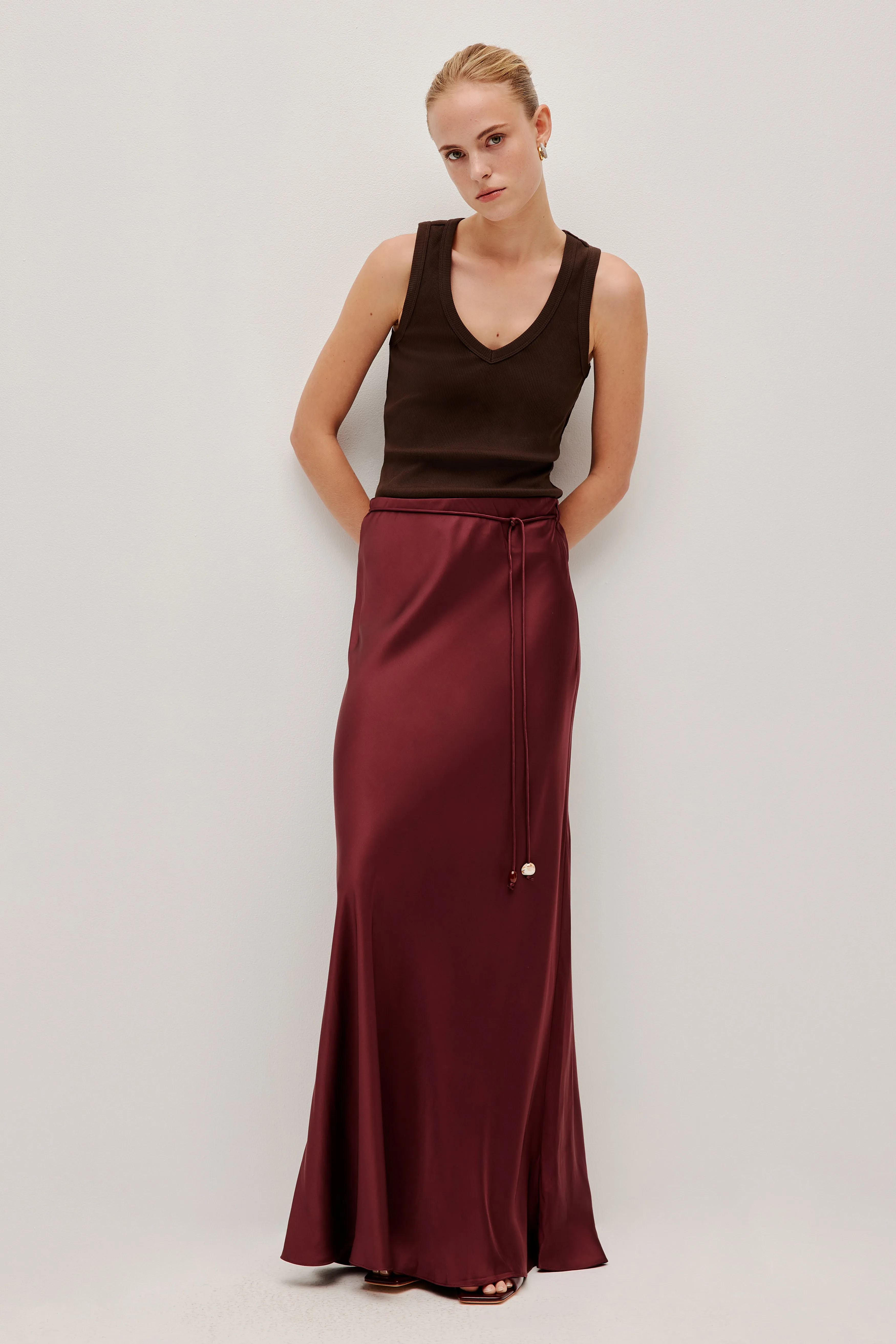 Monroe V-Neck Tank sold by Aje product image thumbnail 3