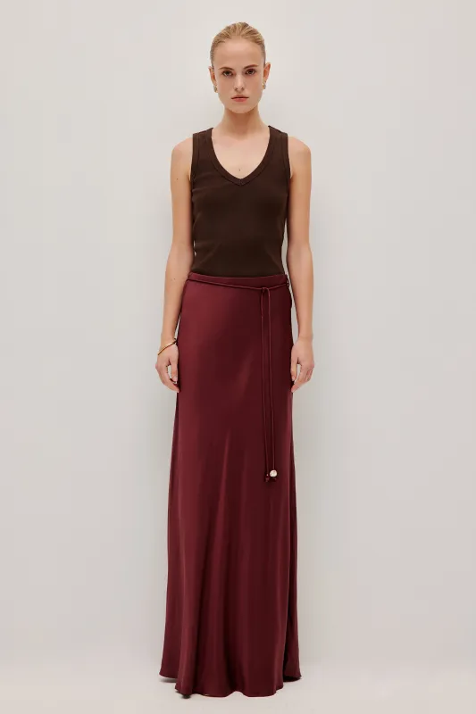 Monroe V-Neck Tank sold by Aje