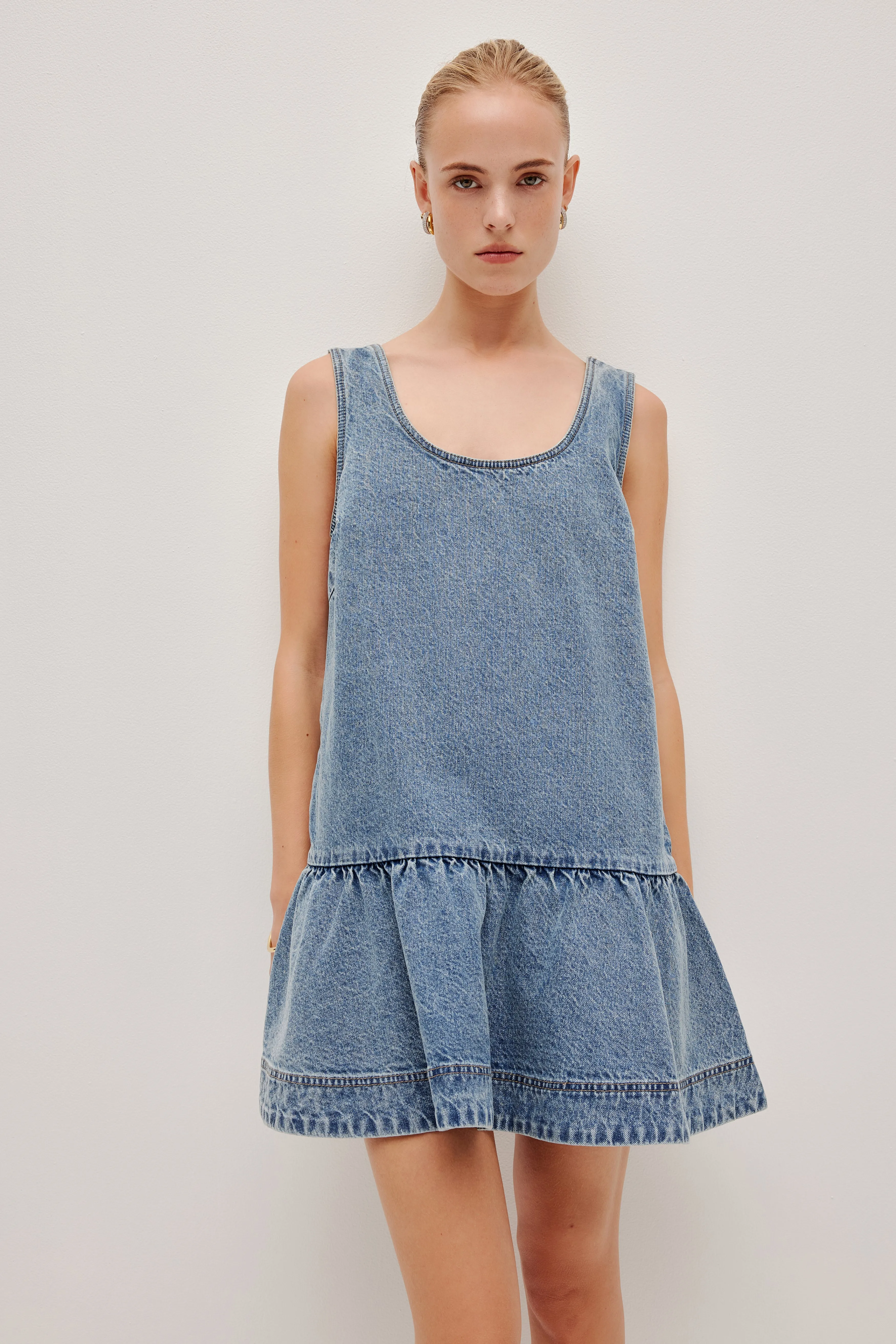 Tully Denim Mini Dress sold by Aje product image thumbnail 3