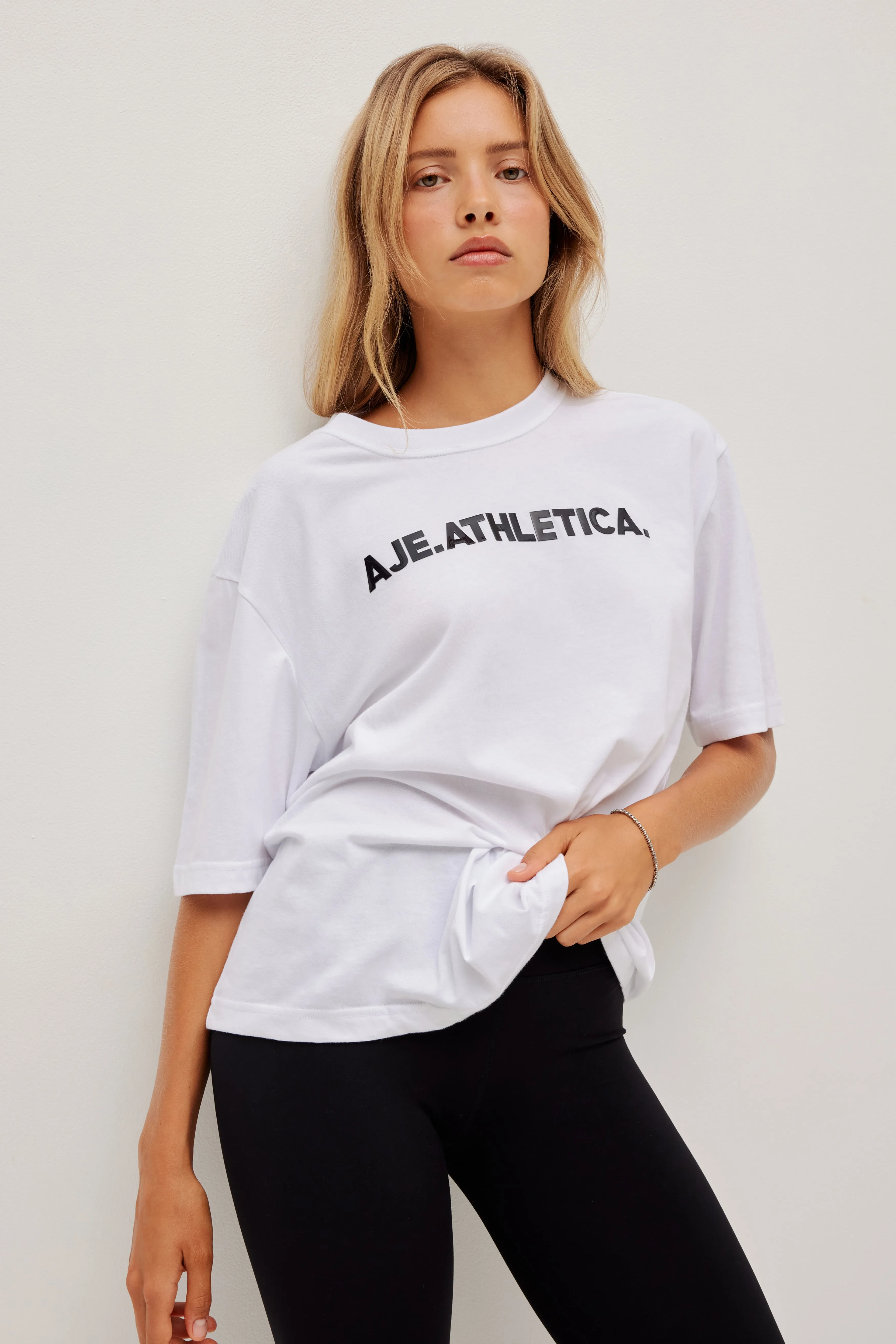 Bold Logo Tee sold by Aje product image thumbnail 3