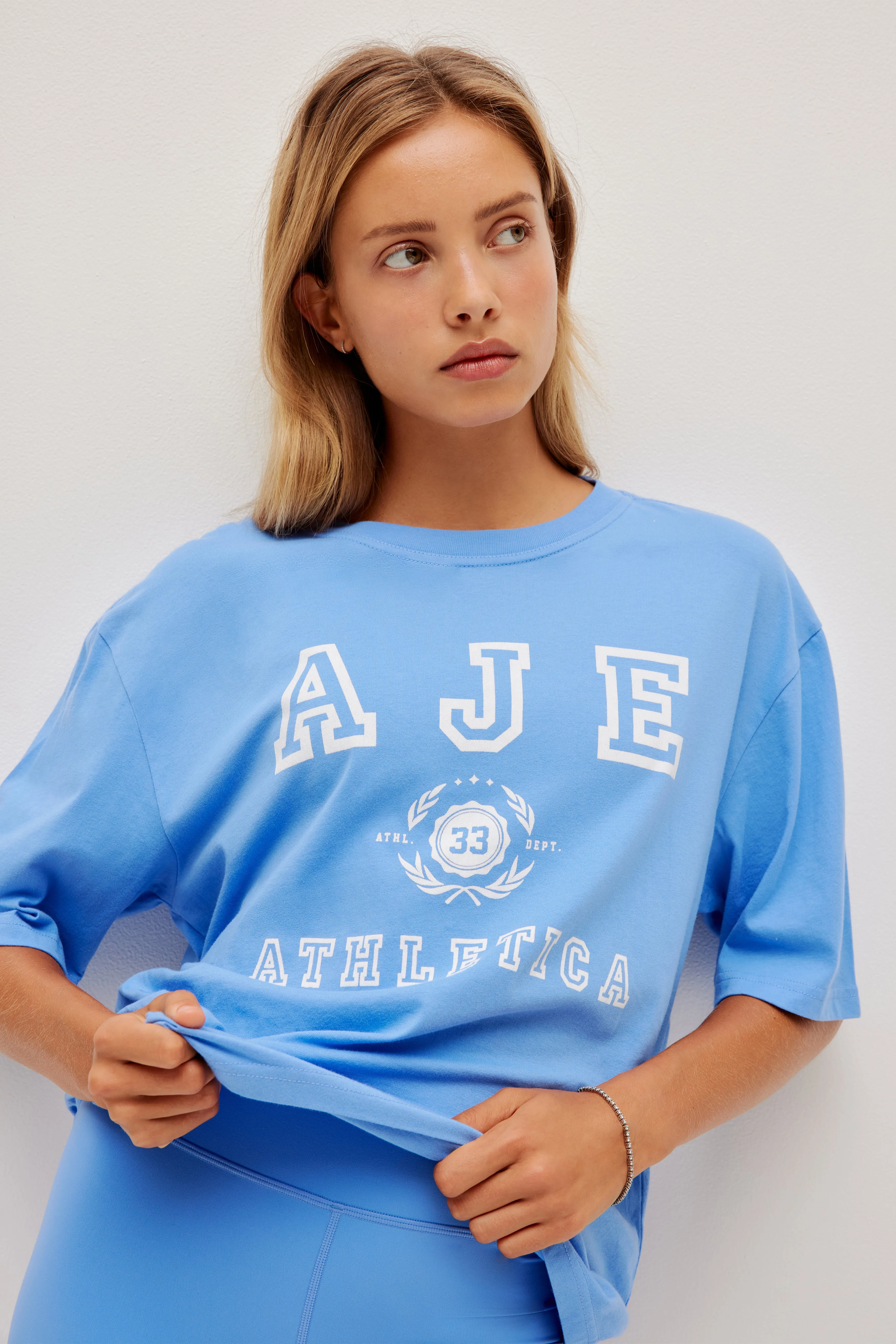 Heritage Logo Tee 102 sold by Aje product image thumbnail 5