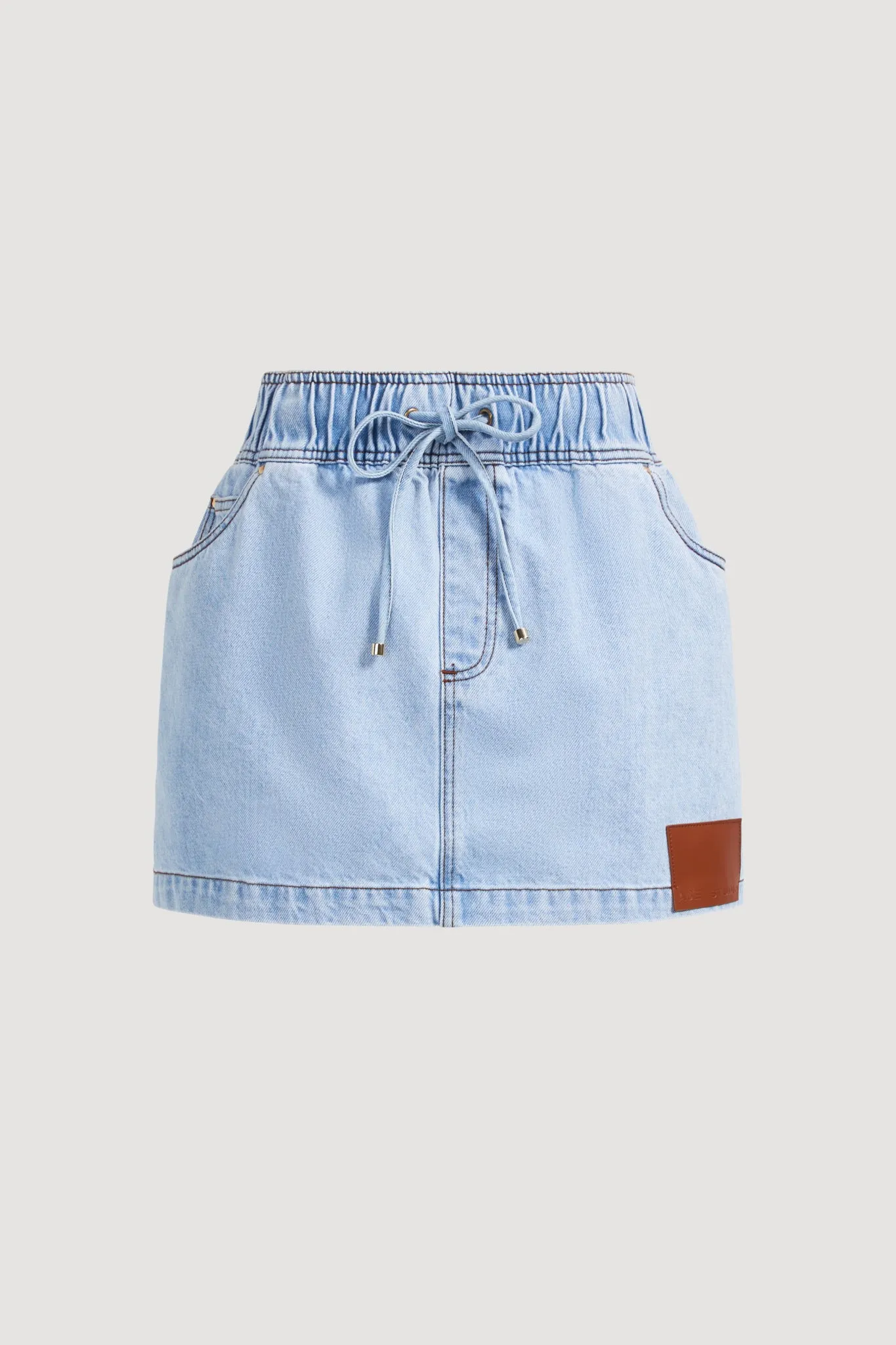 Flynn Denim Mini Skirt sold by Aje product image thumbnail 2