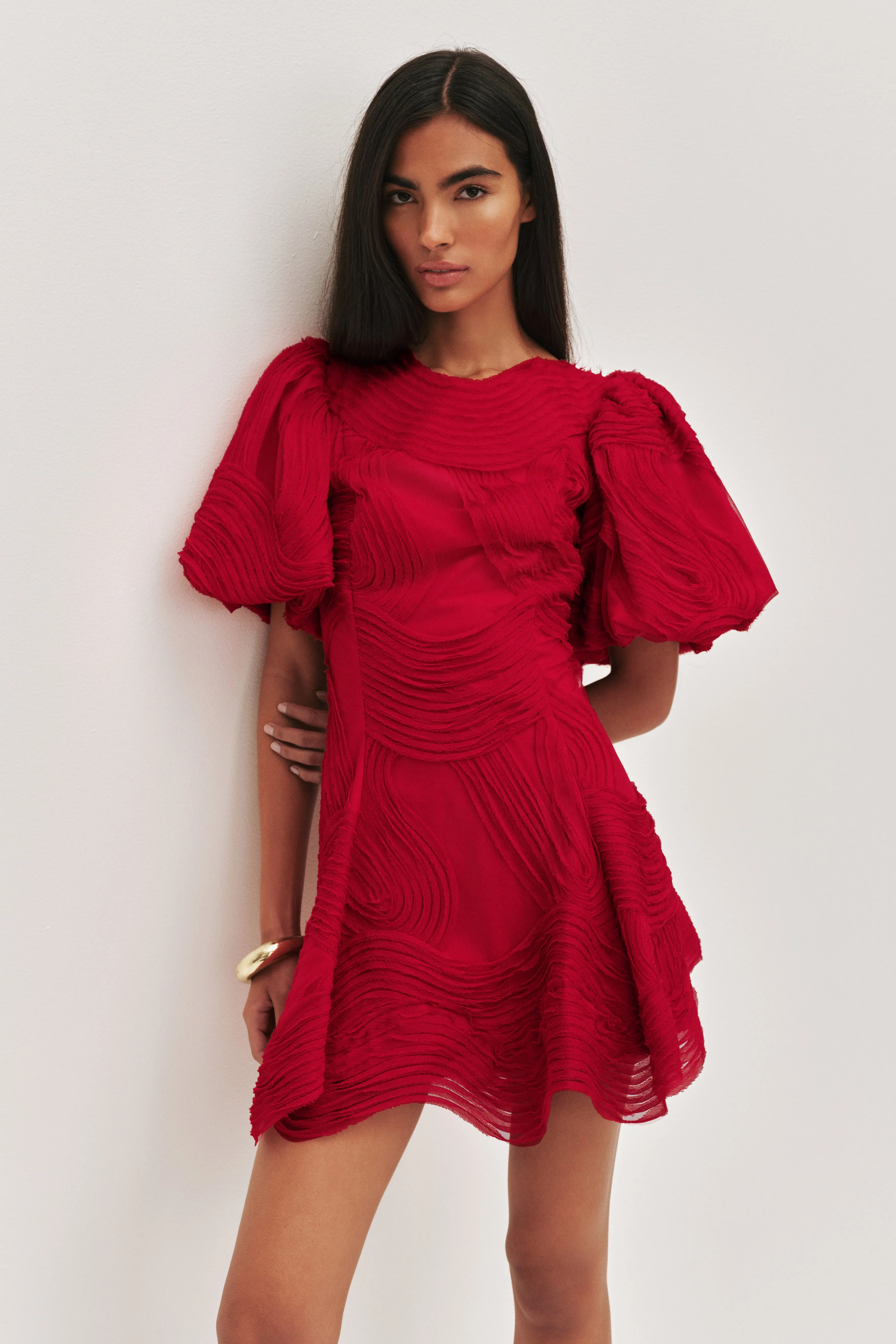 Wave Mini Dress sold by Aje product image thumbnail 4
